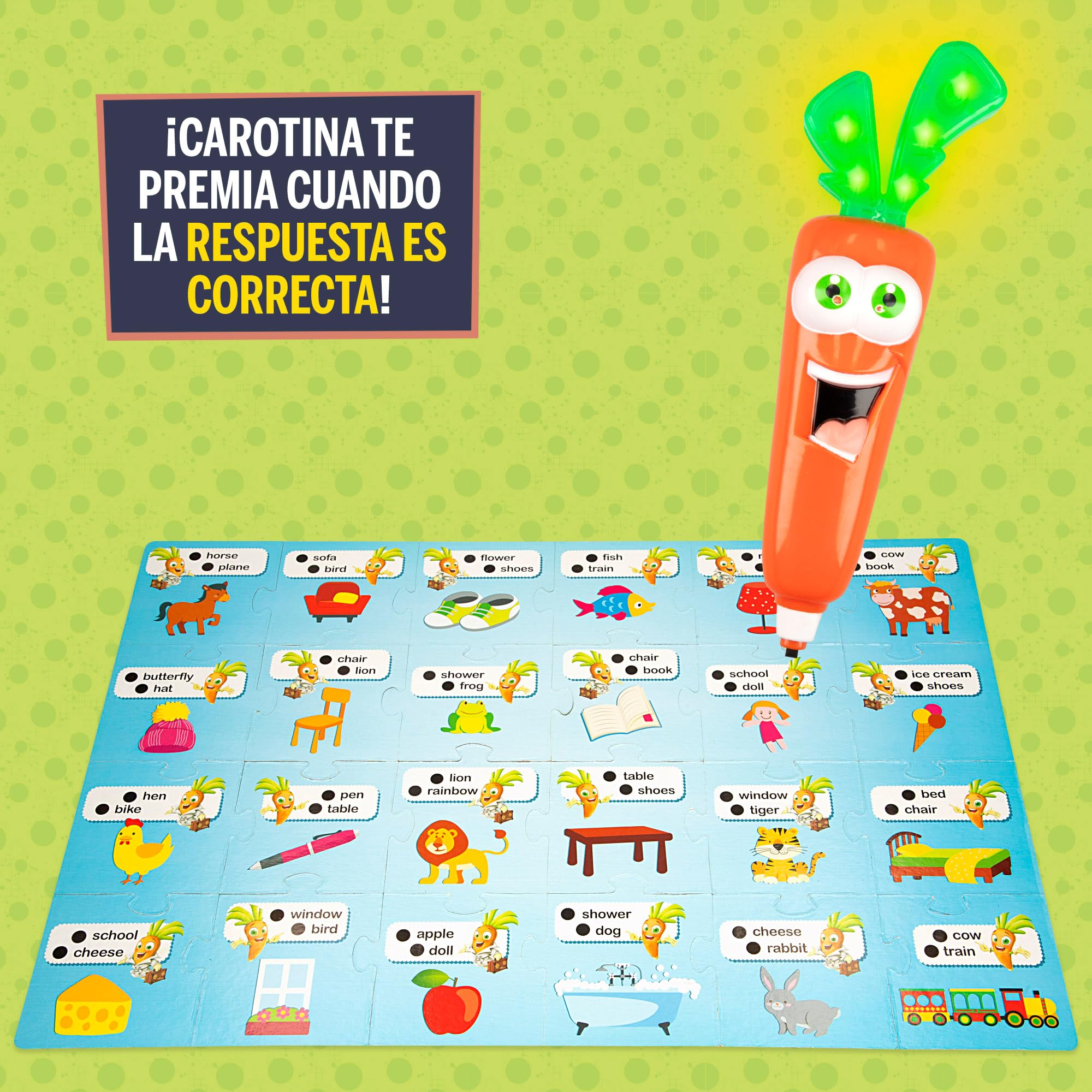 Anglais - Stylo parlant - CAROTINA - Apprentissage de l'anglais, Stylo interactif
