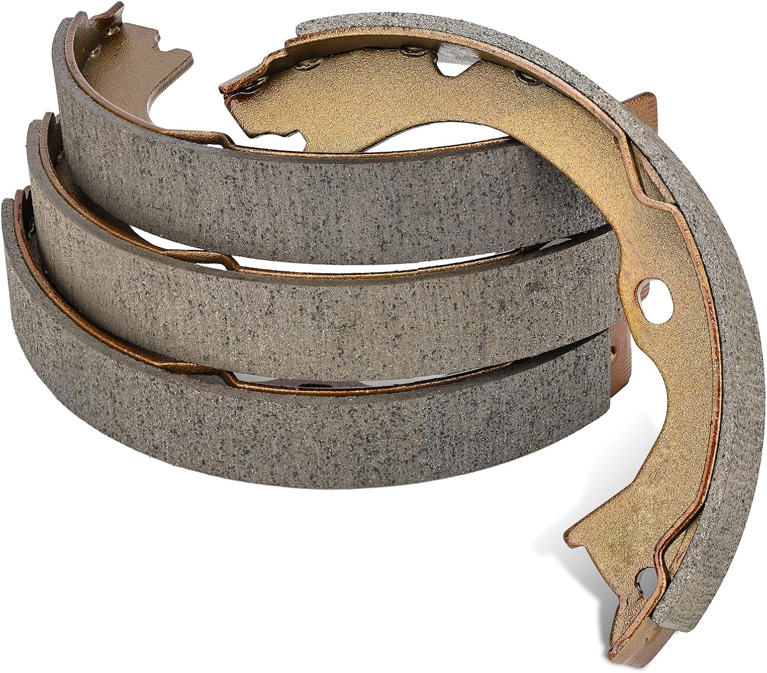 17941B Rear Parking Brake Shoes Set Compatible with Jeep Wrangler 2007-2024 Dodge Nitro 2007-2011 - Replaces B941 BS941 Z941 941PG