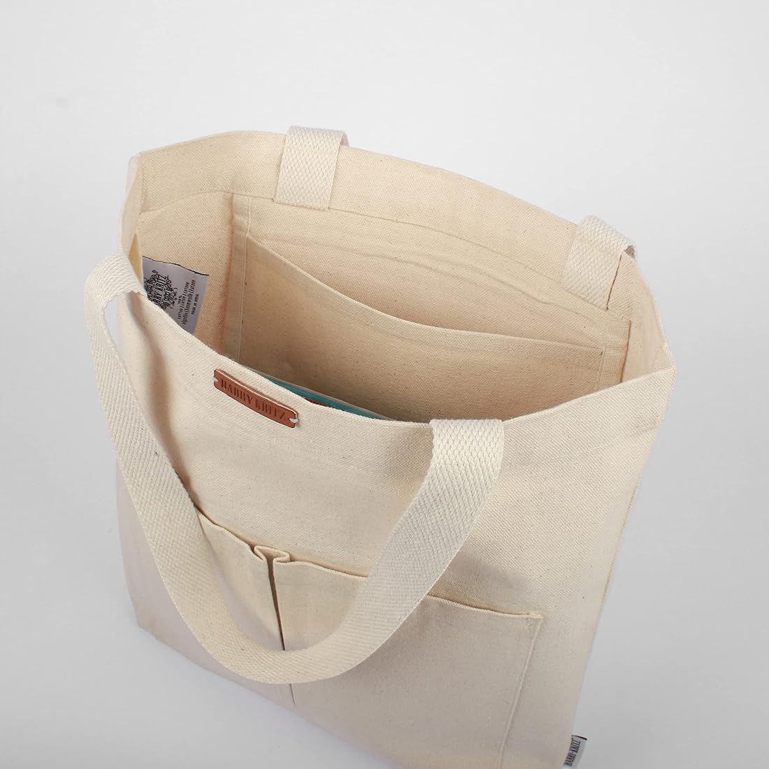 Buy Harry Kritz Womens Vertical Stylish Bag 100% Organic Cotton