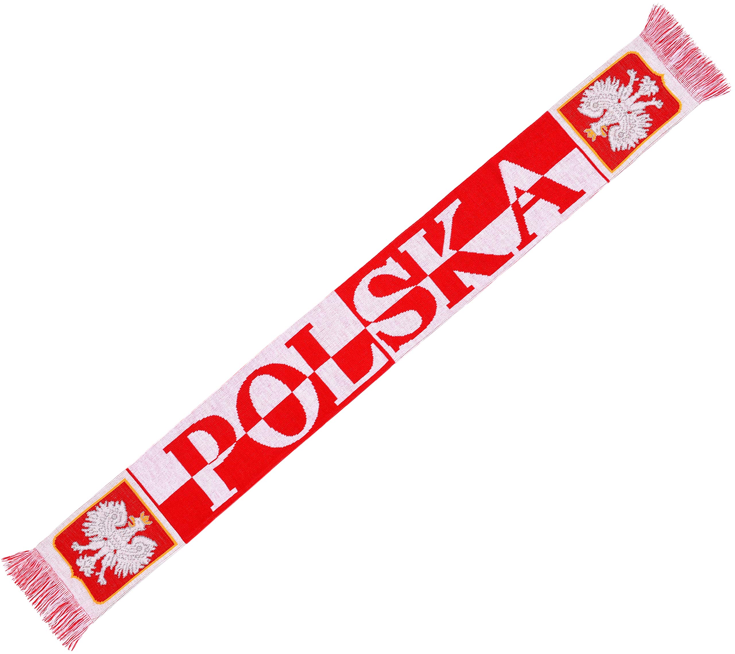 Polska Unisex Poland Soccer Knit Scarf, Aviation, One Size - Image 2