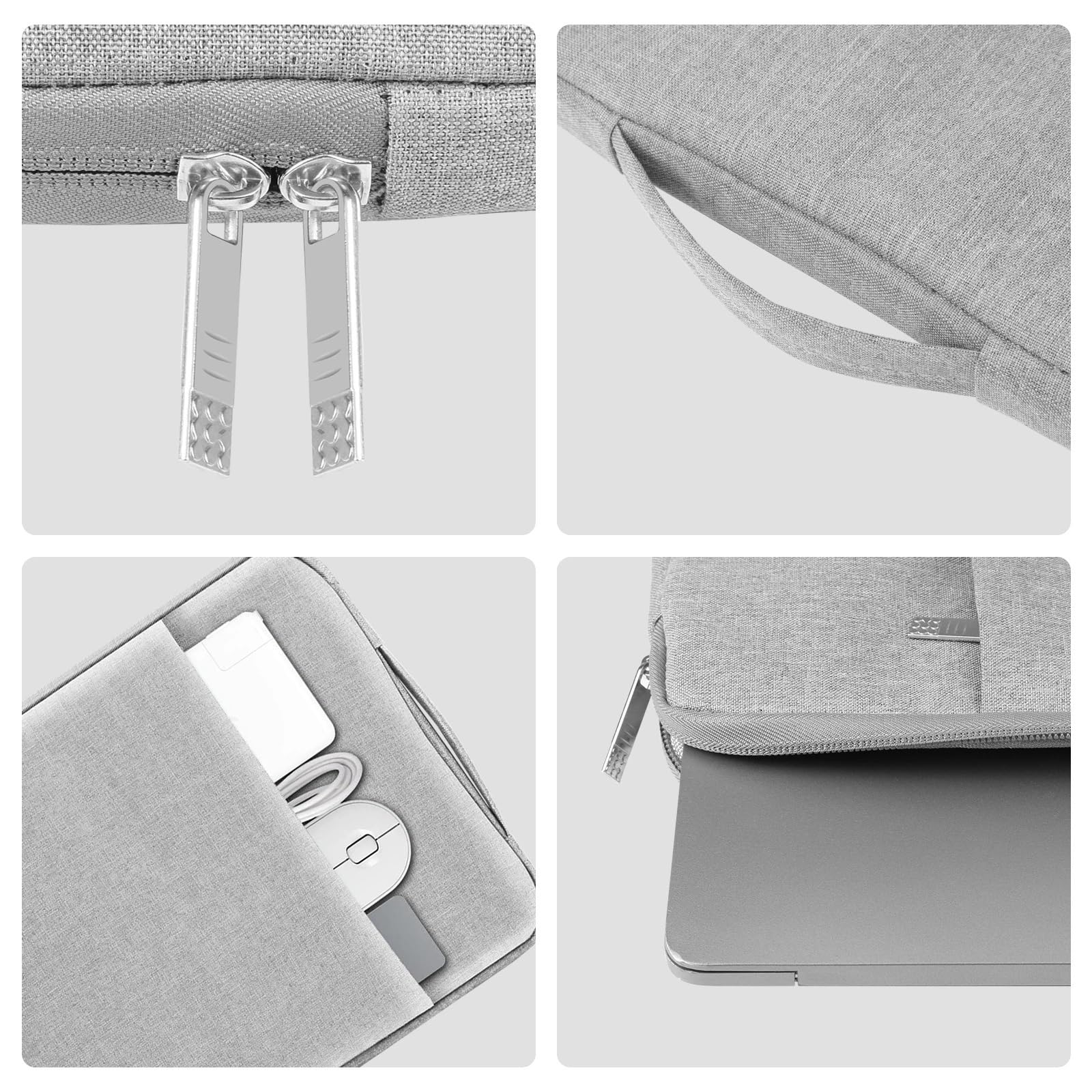 Funda Impermeable for Ordenador portátil, Bolso y asa for de 15-16,7 Pulgadas, 14-15, 12,5-13,5 para Ordenador