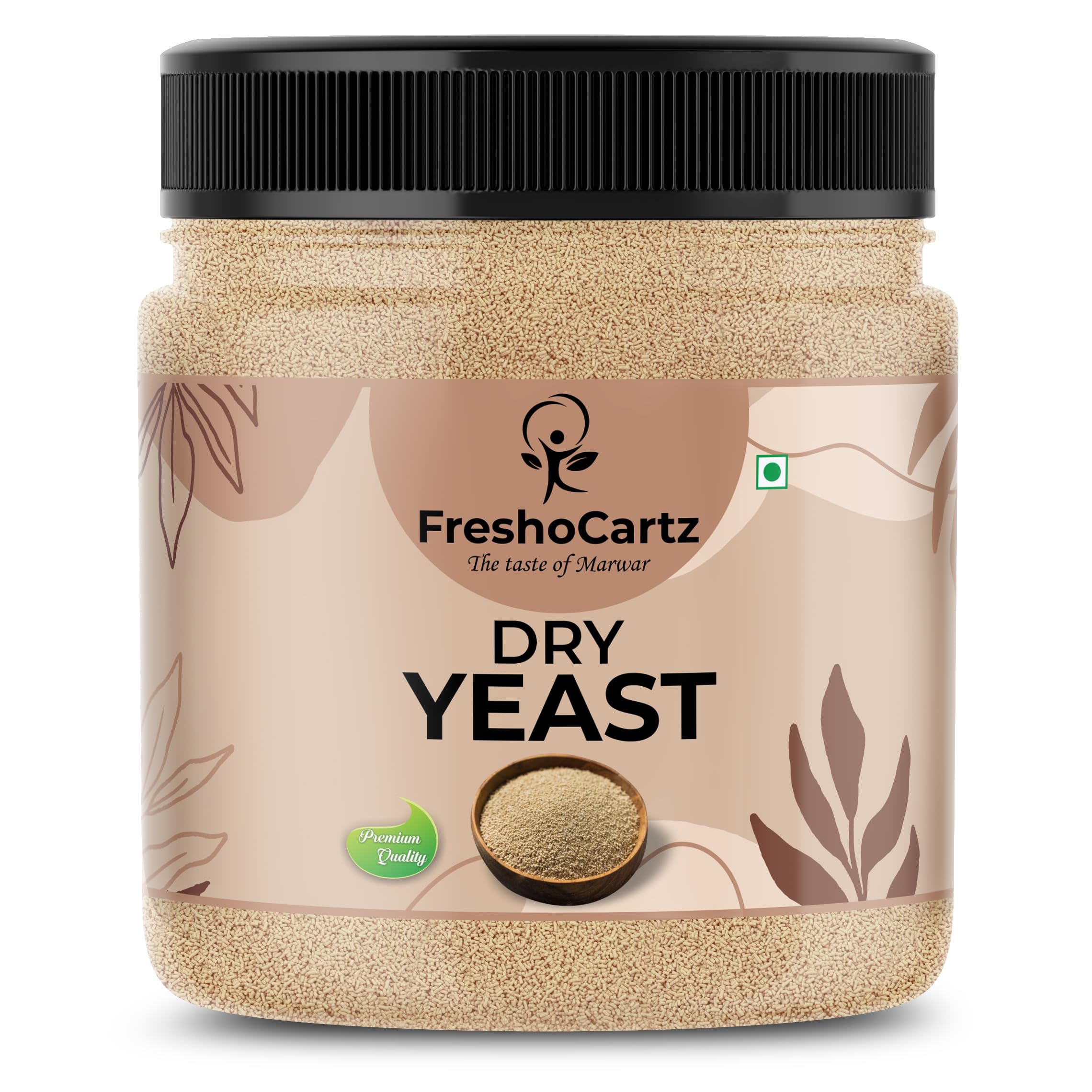 FreshoCartz Active Dry Yeast Powder | Instant Dry Yeast For Making Bread at Home | Also For Pizza Base - Jar Pack (300g (Pack of 2)) (B0D6LRZFPN) Amazon Price History, Amazon Price Tracker