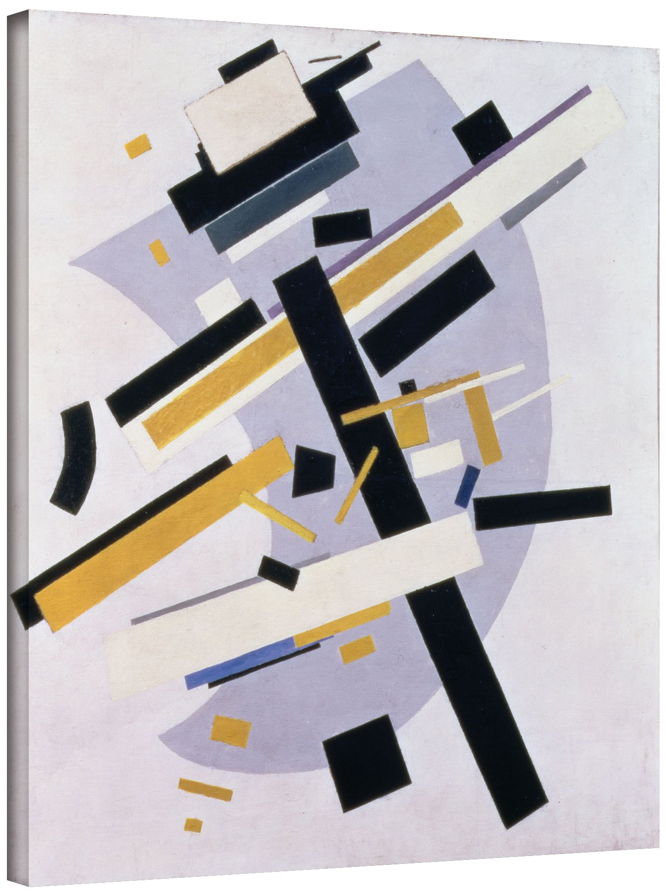Kazimir Severinovich Malevich ''Supremus No. 58 Dynamic Composition'' Gallery Wrapped Canvas, 14X18