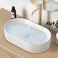 Ann　KSホワイト　Sサイズ KDKSC 14 Inch Small Undermount Bathroom Sink White Ceramic