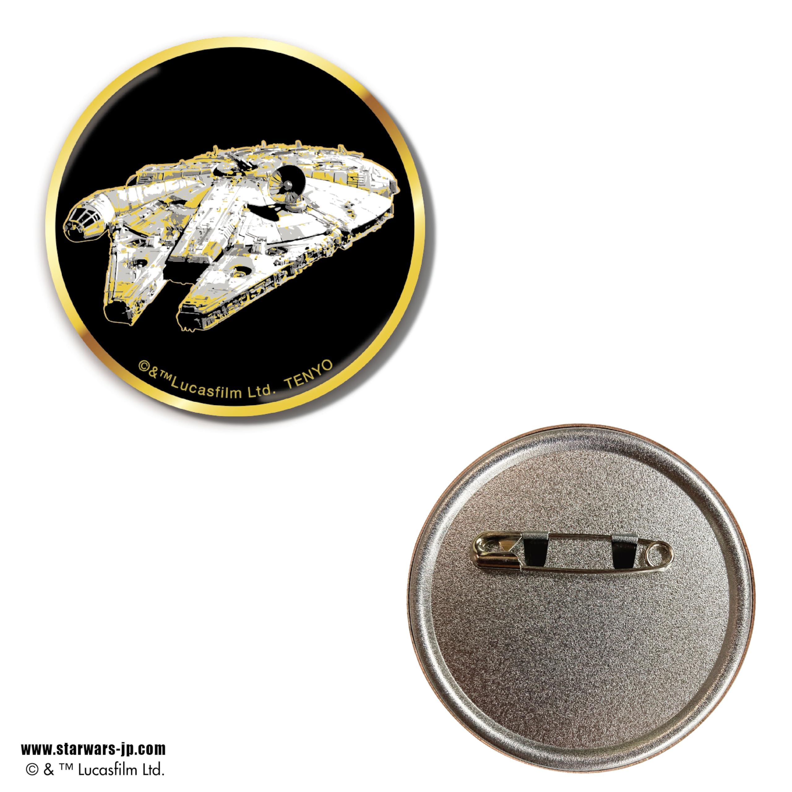 Amazon | テンヨー(Tenyo) STAR WARS スター・ウォーズ 金バッジ