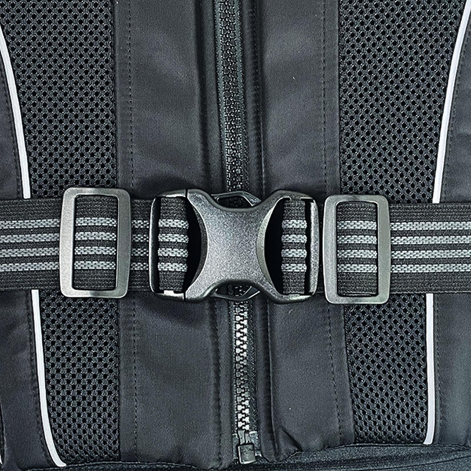 Chaleco Ecuestre Protector de Acolchado de Equitación para Niños Jóvenes Adultos Accesorio con Paneles Extendidos Y Material Transpirable Ad
