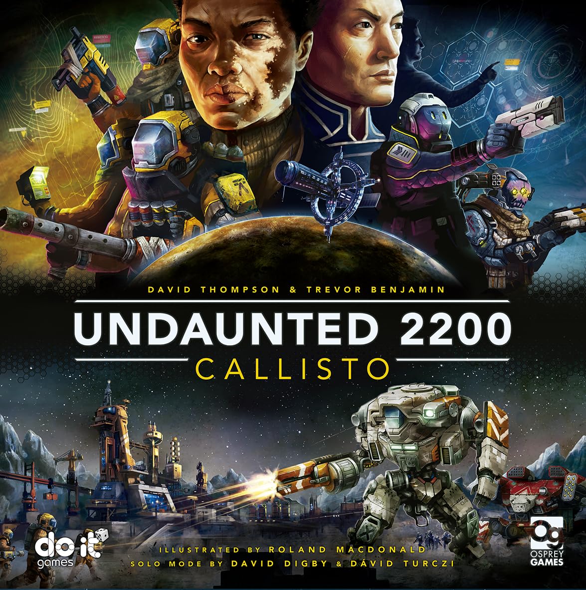 Undaunted 2200: Callisto, Juego de Mesa, A Partir de 14 Años