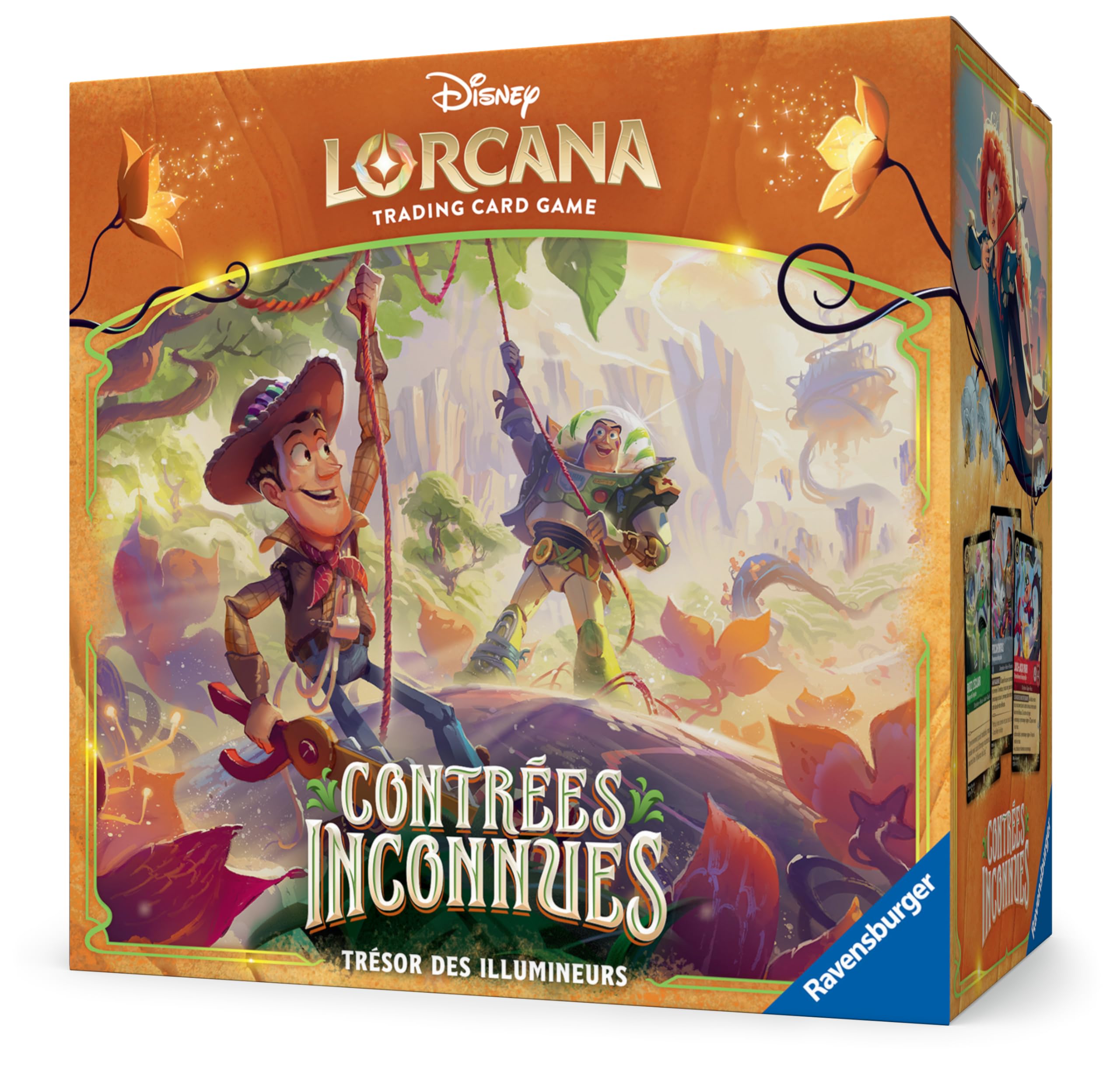 Ravensburger Disney Lorcana TCG - Contrées Inconnues Trove-Pack - Trésor des Illumineurs - Dès 8 Ans