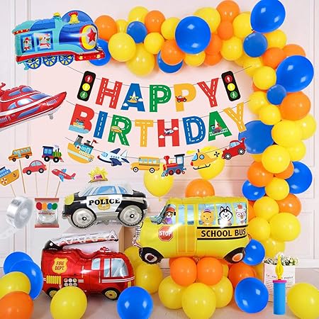Amazon 風船 誕生日 飾り付け 男の子 パーティー バルーン Happy Birthday 車 航空機 豪華で大容量 お誕生日の装飾バルーン 誕生日装飾セット Partyunion 風船 バルーン おもちゃ Amazon 風船 誕生日 飾り付け 男の子 パーティー バルーン Happy Birthday 車 航空機 豪華で大容量 お誕生日の装飾バルーン 誕生日装飾セット Partyunion 風船 バルーン おもちゃ