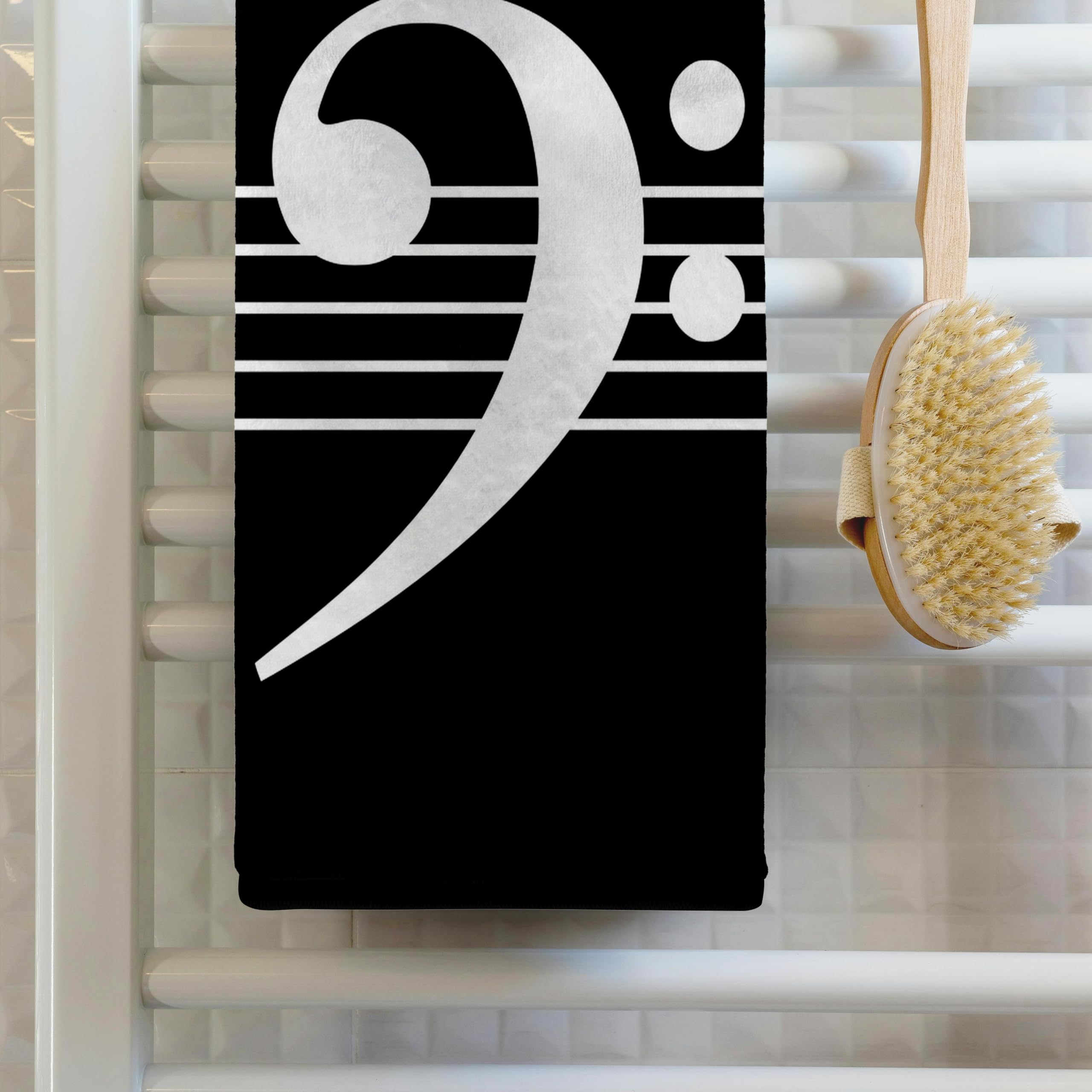 Bass Clef さまご検討商品 Amazon.com: 3dRose Black Bass Clef F-Clef on Musical Staves Staff