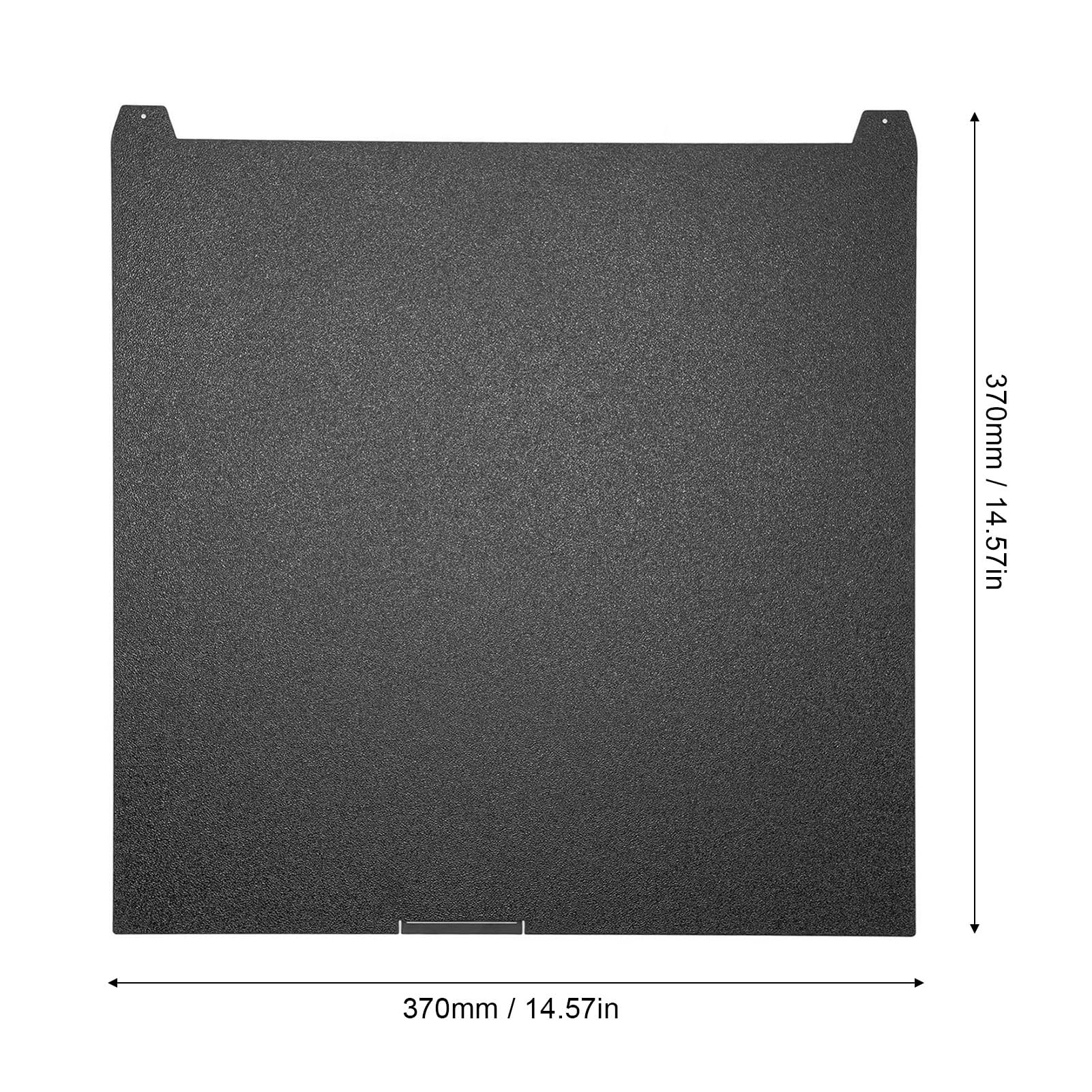 K2 Plus Build Plate Arkusz PEI, 370x370 Mm Elastyczne Powierzchnie Sprężyny Doskonałe Opór Ciepła Łatwa Ekspres Model Platformy Drukarki 3D dla K2 Plus Drukarka 3D