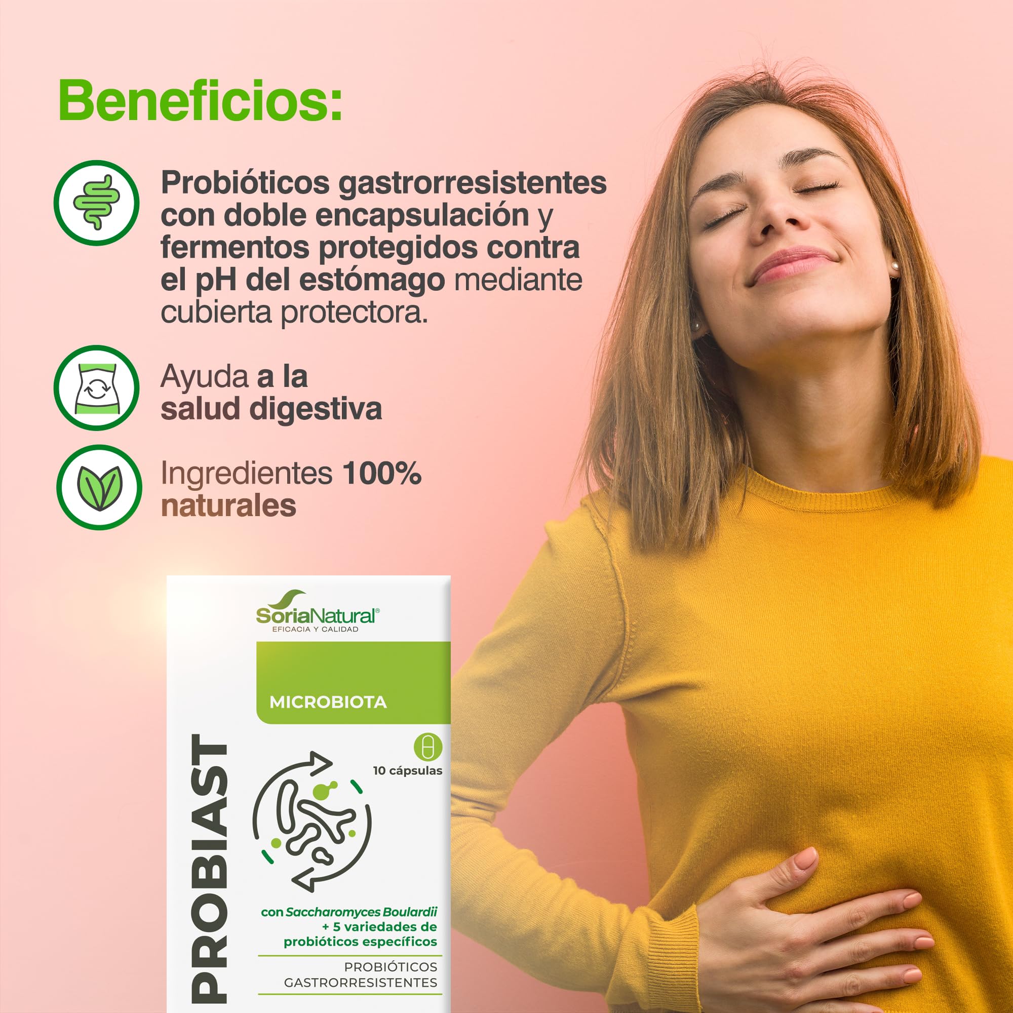 Probiast 10 Capsulas Pharmasor