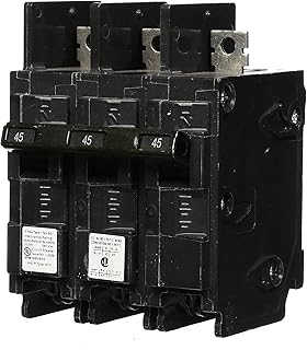 Siemens BQ3B045 45-Amp Three Pole 240-Volt 10KAIC Lug In/Lug Out Breaker