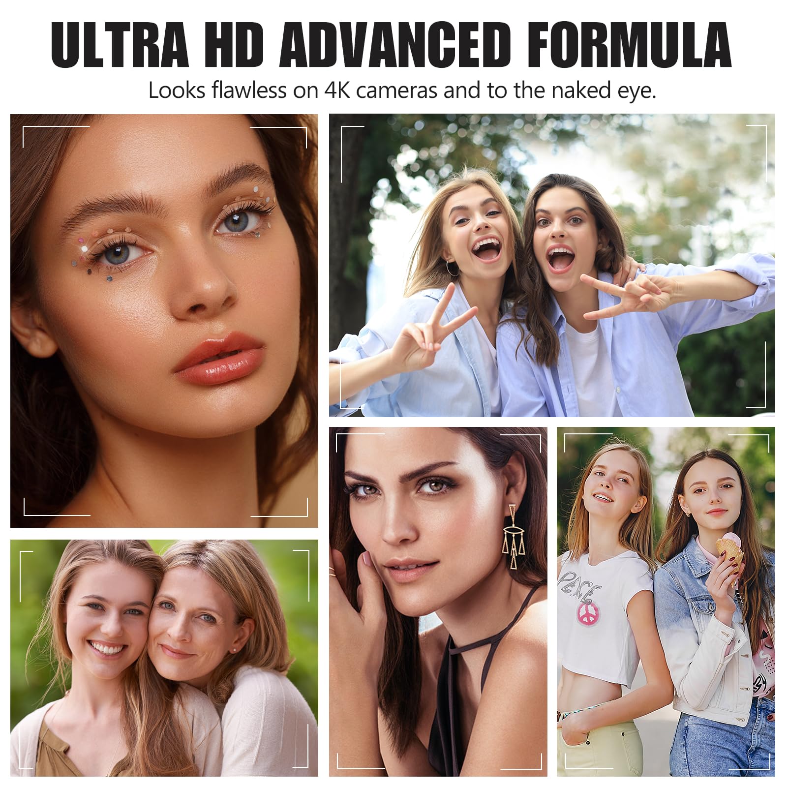 Colour Changing Foundations, Face Cover Concealer Cream, Warm Skin Tone Foundations - Image 4