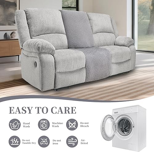 Miniatura 110 de Fundas 100% impermeables para sofá reclinable seccional, fundas para sofá reclinable en forma de L, funda para sofá seccional de esquina en forma de