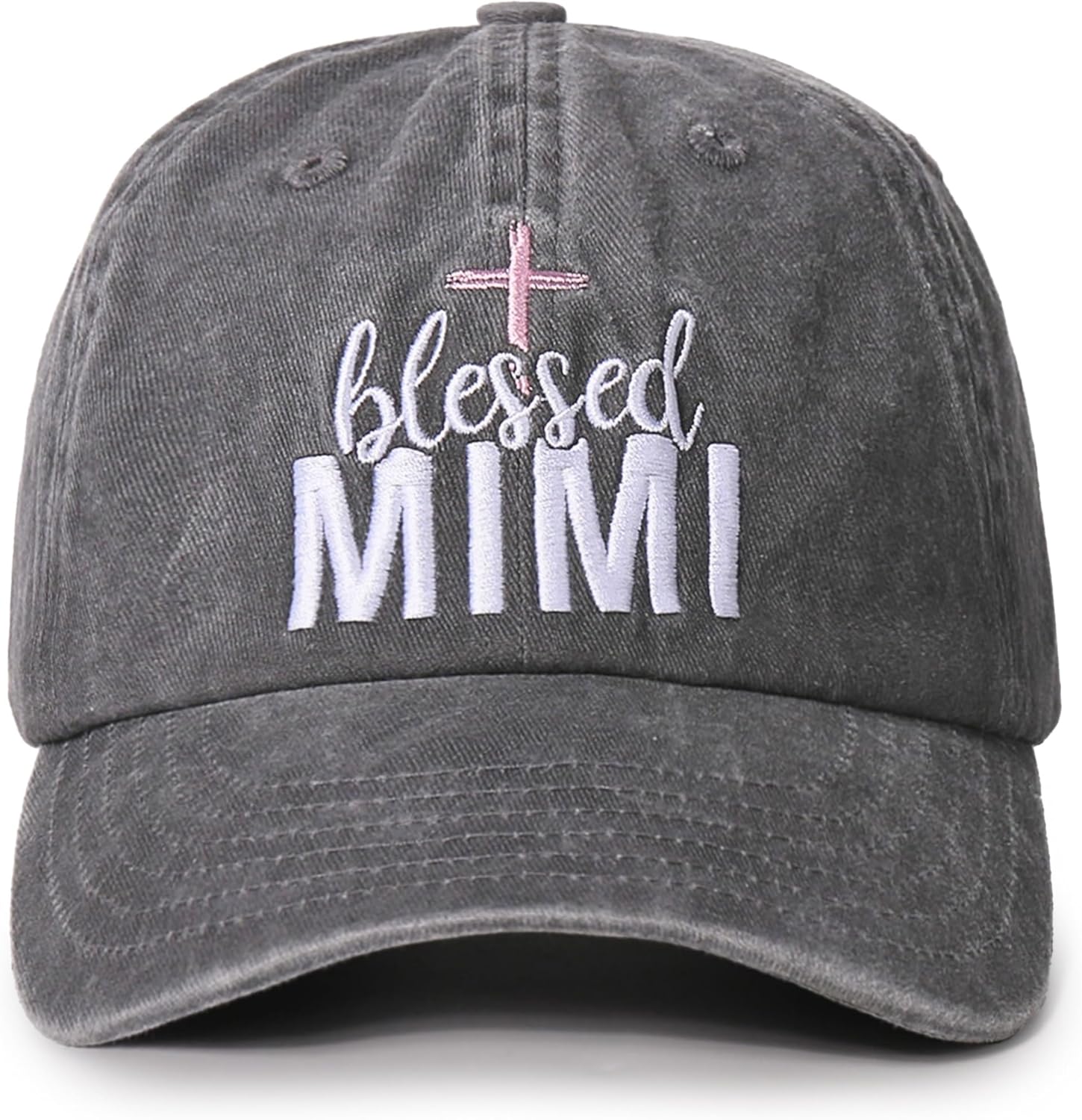 InnoBeta Mimi Gifts, Gifts for Mimi, Blessed Adjustable Embroidered Baseball Cap on Mother's Day, Christmas, Birthday