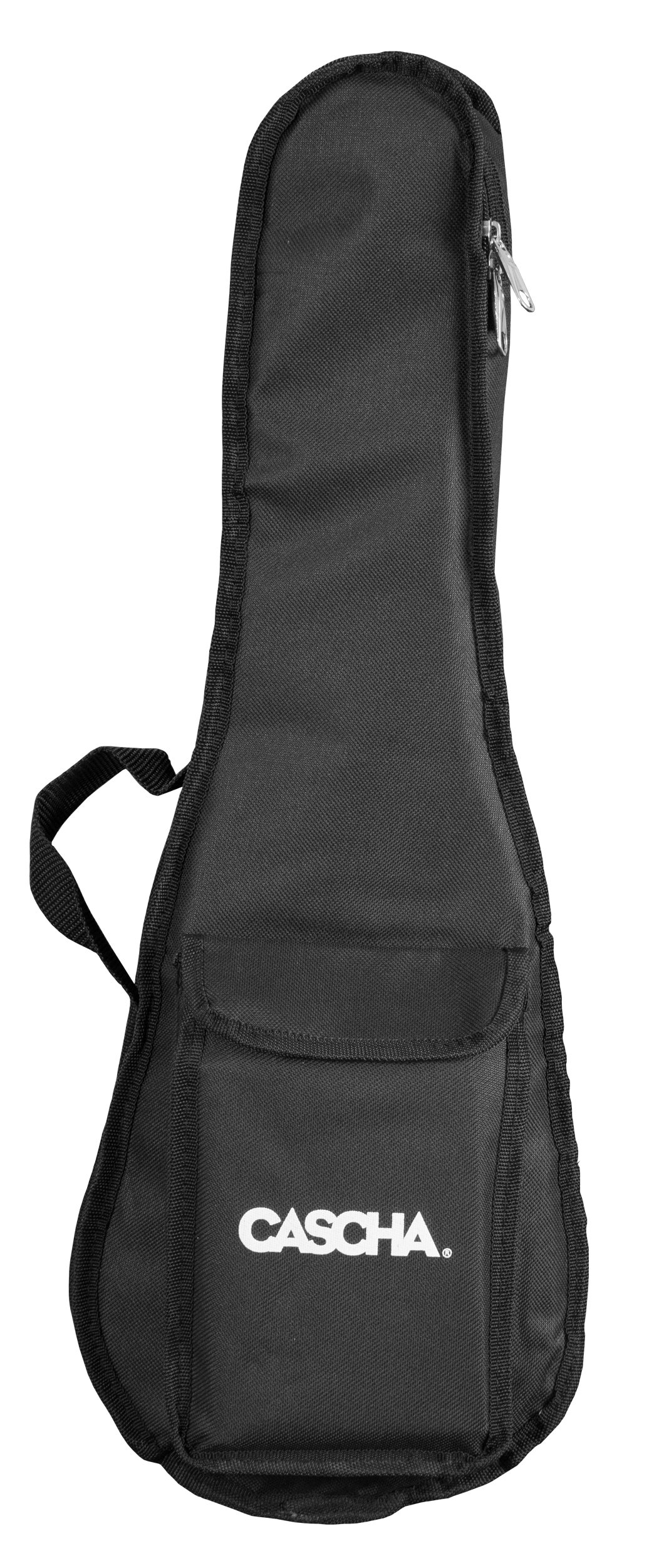 Cascha HH 2034 Borsa Imbottita per Ukulele da Concerto, Nero