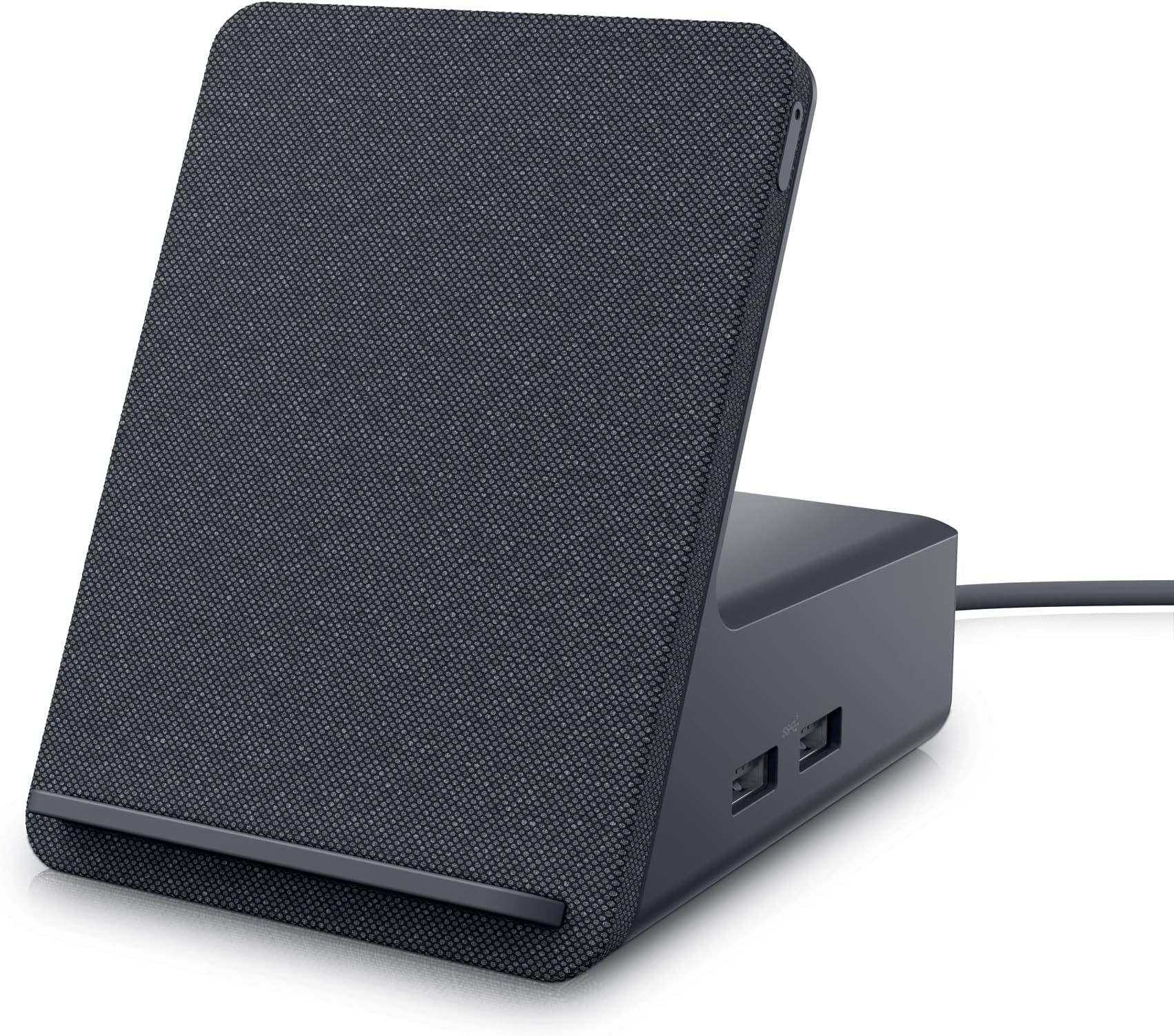 Dell 13w Dual Charge Dock |LED Indicator, Qi Wireless Charging, Preboot Execution Environment (PXE) Support, MAC Address Pass-Through|Display Port 1.4 Black
