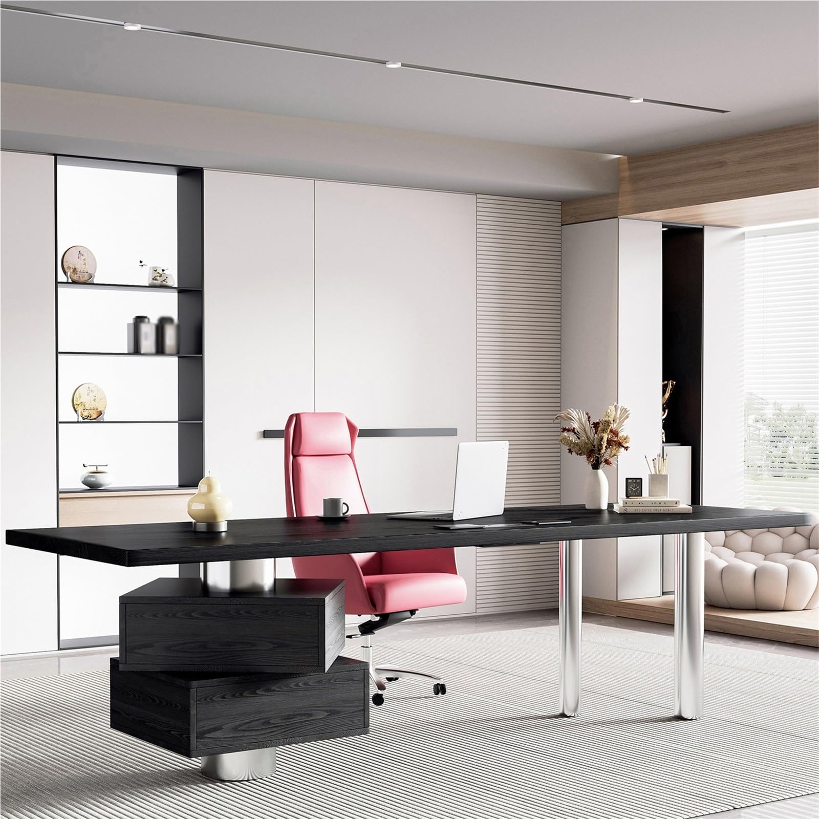 Versatile Tavolo for computer da ufficio commerciale Boss Office Scrittoio