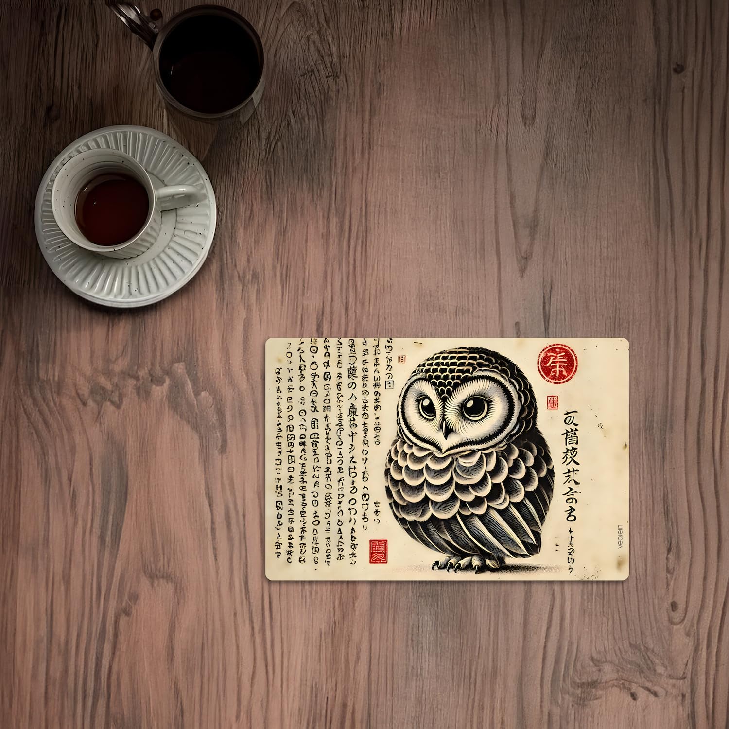 owl様 Amazon.com: Vintage Japanese Owl Metal Sign - 12