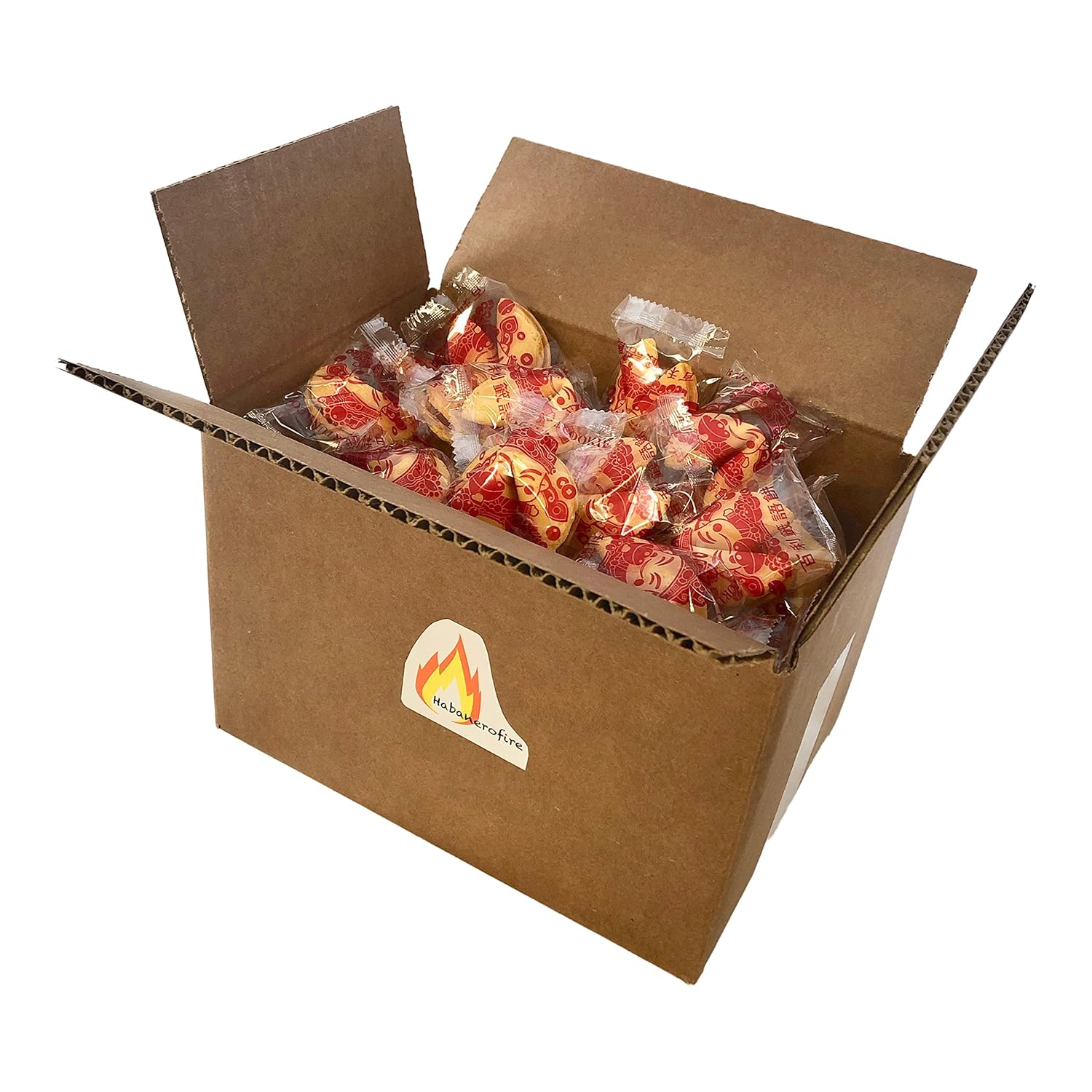 100 Fortune Cookies, Individually wrapped with fun, traditional fortunes