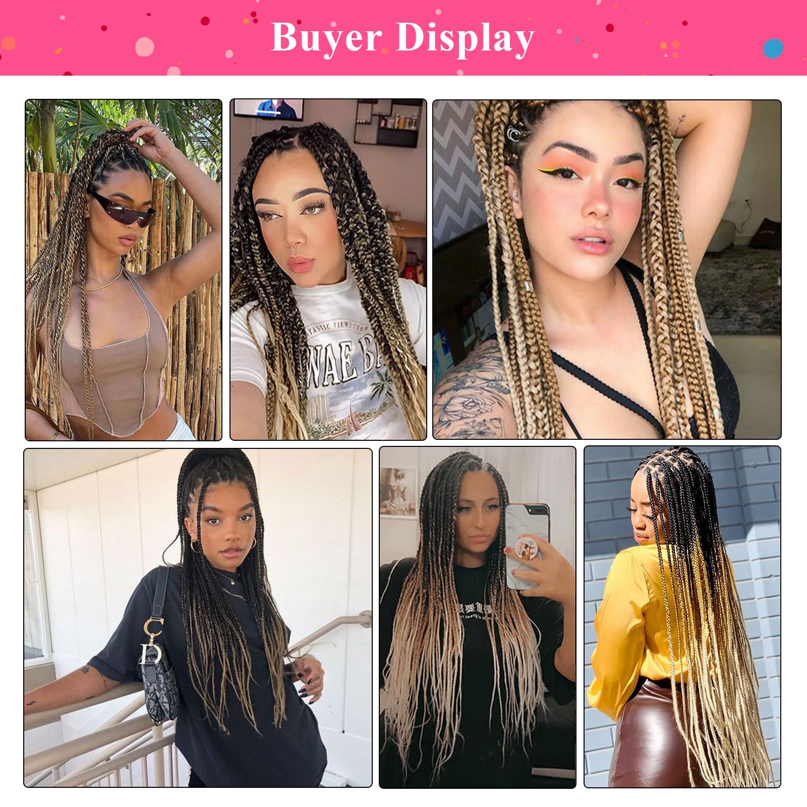 Easy Braid Pre stretched Braiding Hair Extensions - Image 2