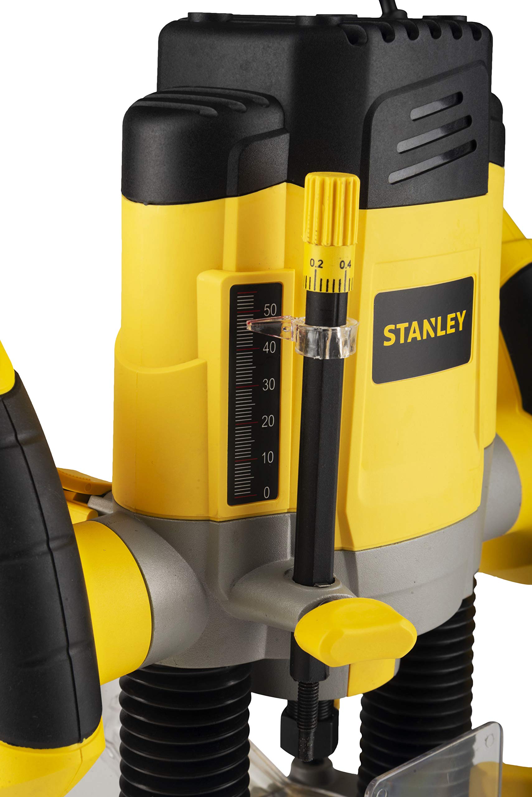 STANLEY SRR1200 1200W 55mm Variable Speed Plunge Router with 6 Router bits 1