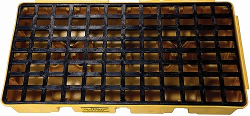 Miniatura 8 de Eagle Plataforma modular para derrames de un tambor, 26.25"x26"x6.5", sumidero de 15 galones, bandeja de contención de capacidad de carga de 2,000