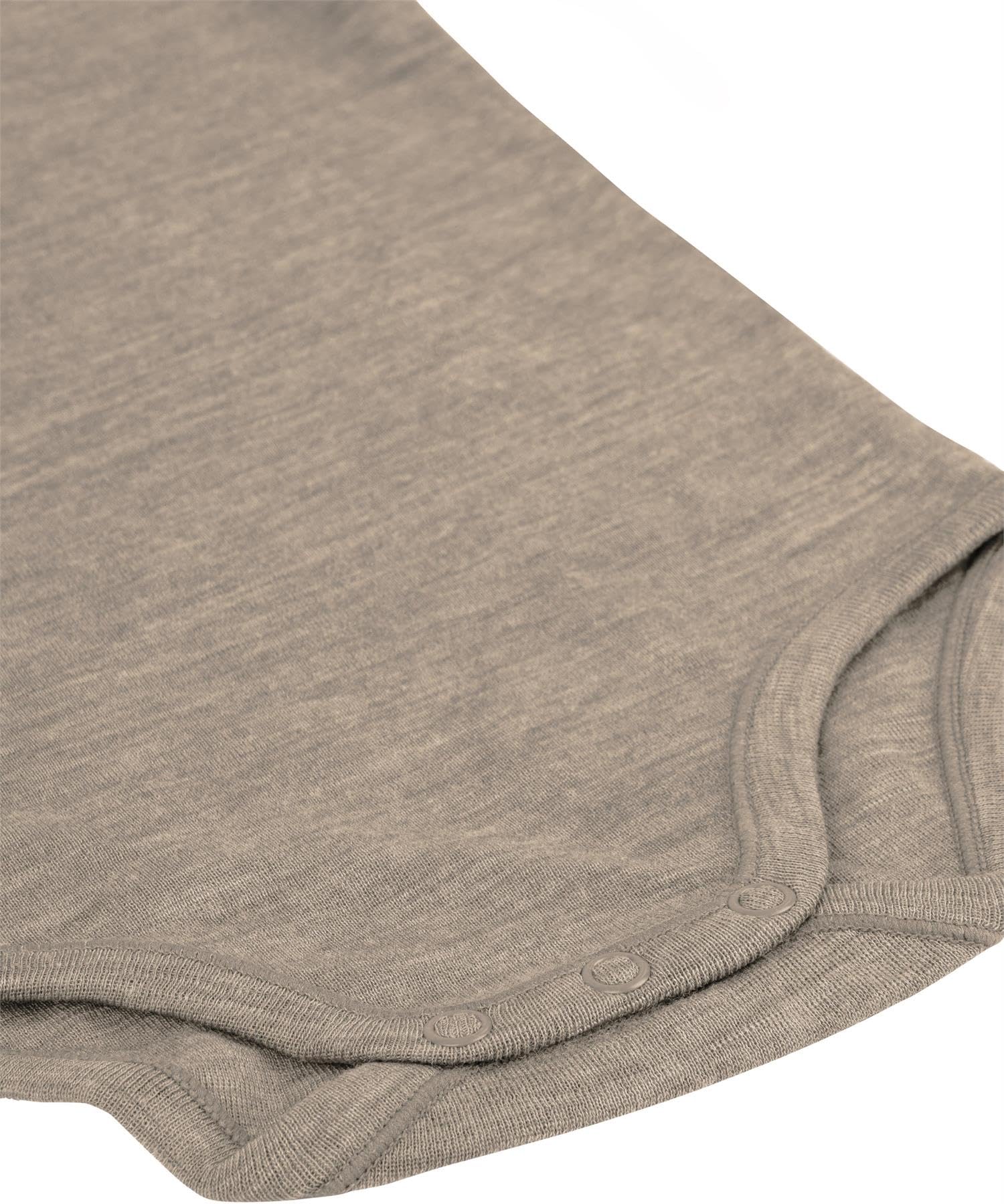 normani Baby Merino Winter Thermo Set Woll Langarm Body Strampler und Hose - Leggings Thermounterhose aus 100% Bio-Merinowolle für Junge und Mädchen