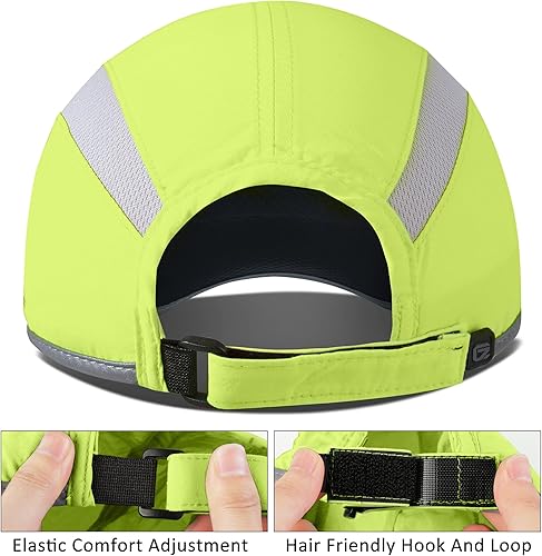 Miniatura 3 de GADIEMKENSD Sombrero reflectante plegable para exteriores, diseño sin estructura, UPF 50+, protección solar, sombreros deportivos para mujeres y