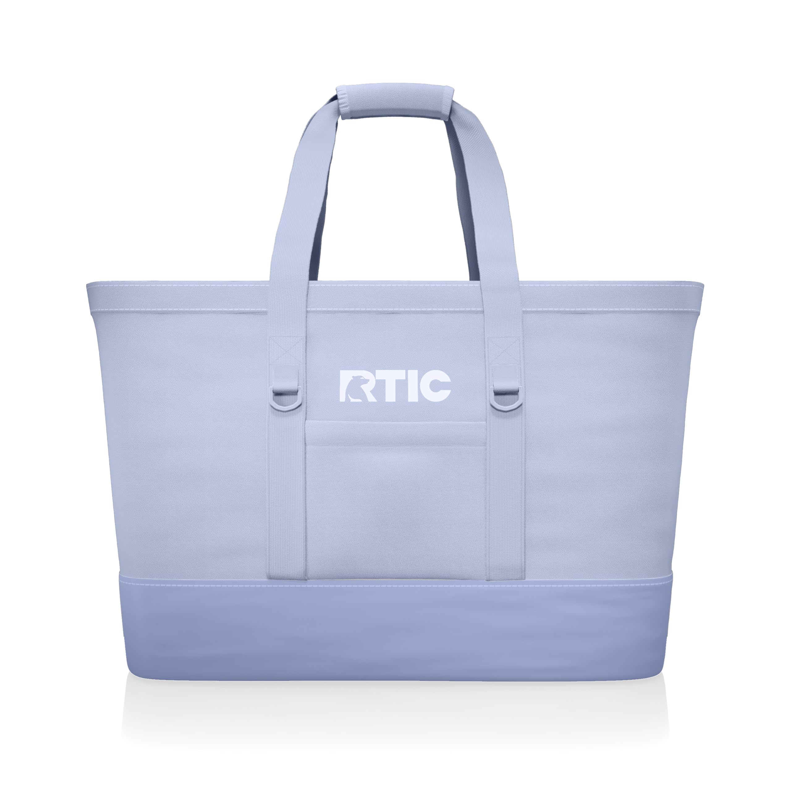 RTIC Everyday Insulated Tote Bag, Large Reusable Thermal Cooler with Zippered Top for Beach, Grocery, Shopping, 35 L Capacity
