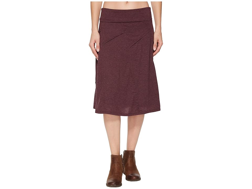 

Prana Daphne Skirt (Dark Plum) Women's Skirt