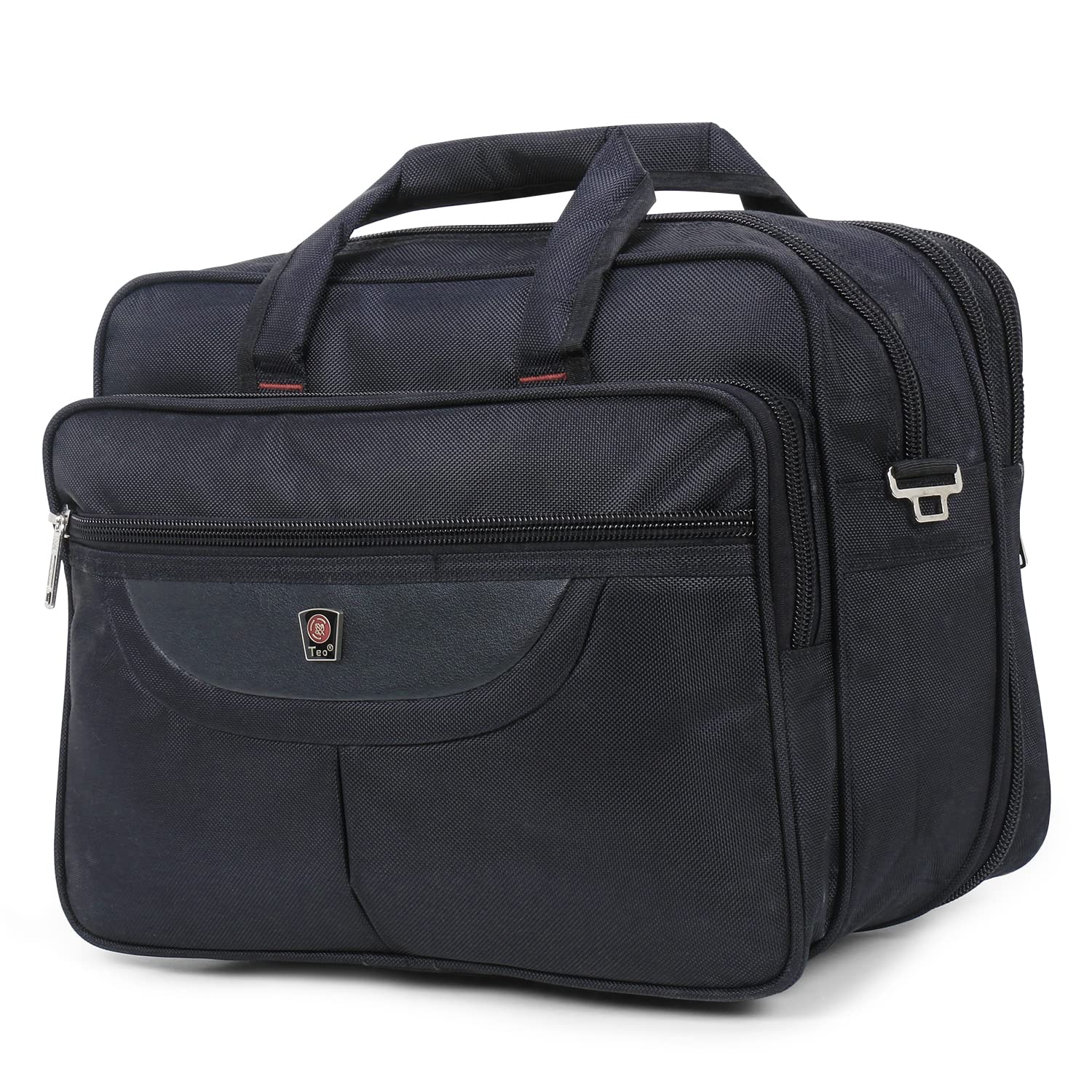 38 Ltrs, 16 Inch Polyester Multipurpose Messenger Bag, For Mechanics, Electrician & Technician/Tool Bag/Shoulder Bag, office Bag with 6 Pockets & Compartments Full Expandable - Black 16 81yjwouFzCL. SL1500