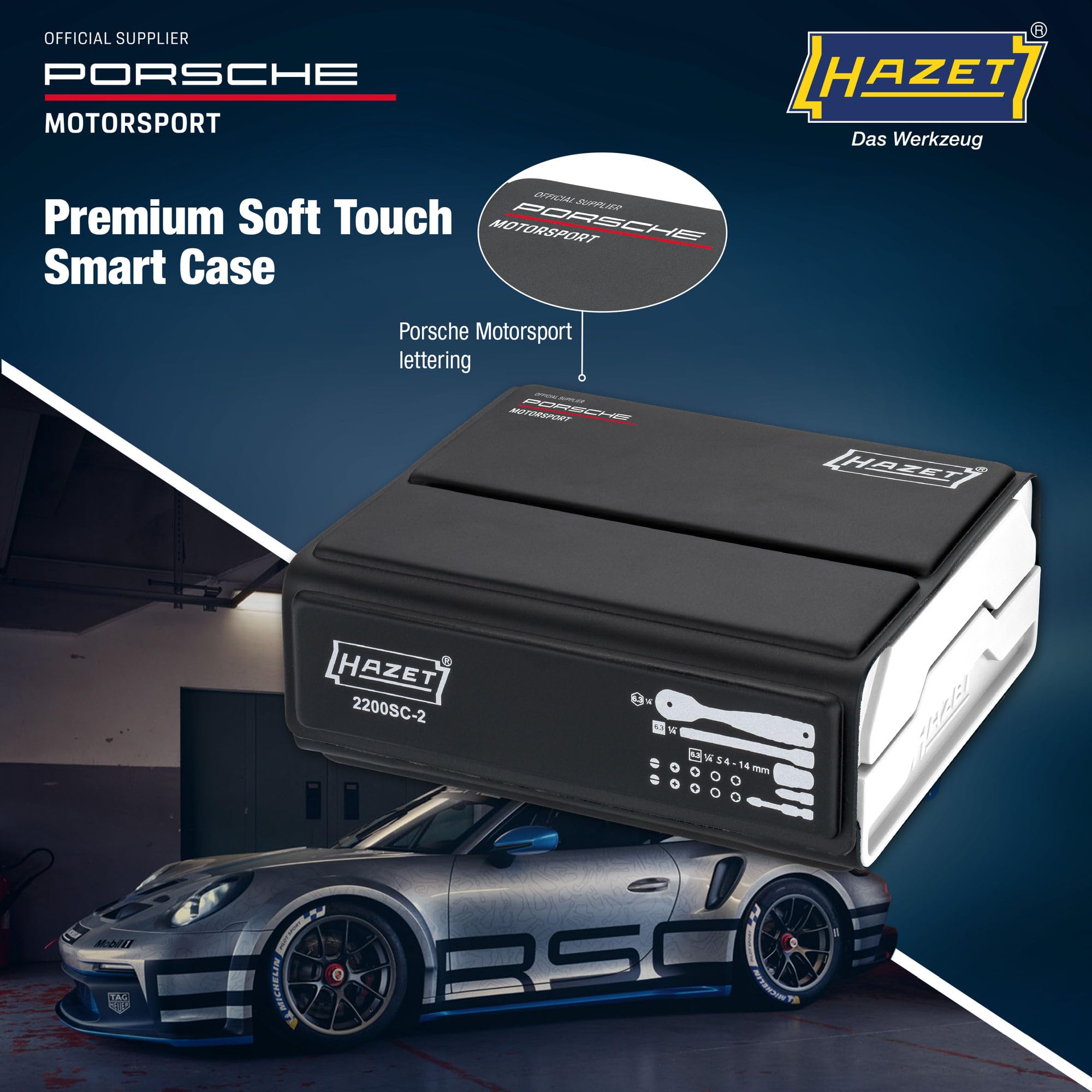 ベンツ&ポルシェ　2台セット Amazon.com: HAZET(ハゼット) Smart Case Socket Wrench Set 50-Piece