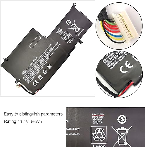 Miniatura 3 de 789116-005 PK03XL Batería para HP Spectre Pro X360 G1 G2 Spectre 13-4000 13-4100 13-4200 13-4003dx 13-4006tu 13-4101dx 13-4103dx HSTNN-DBB 6S