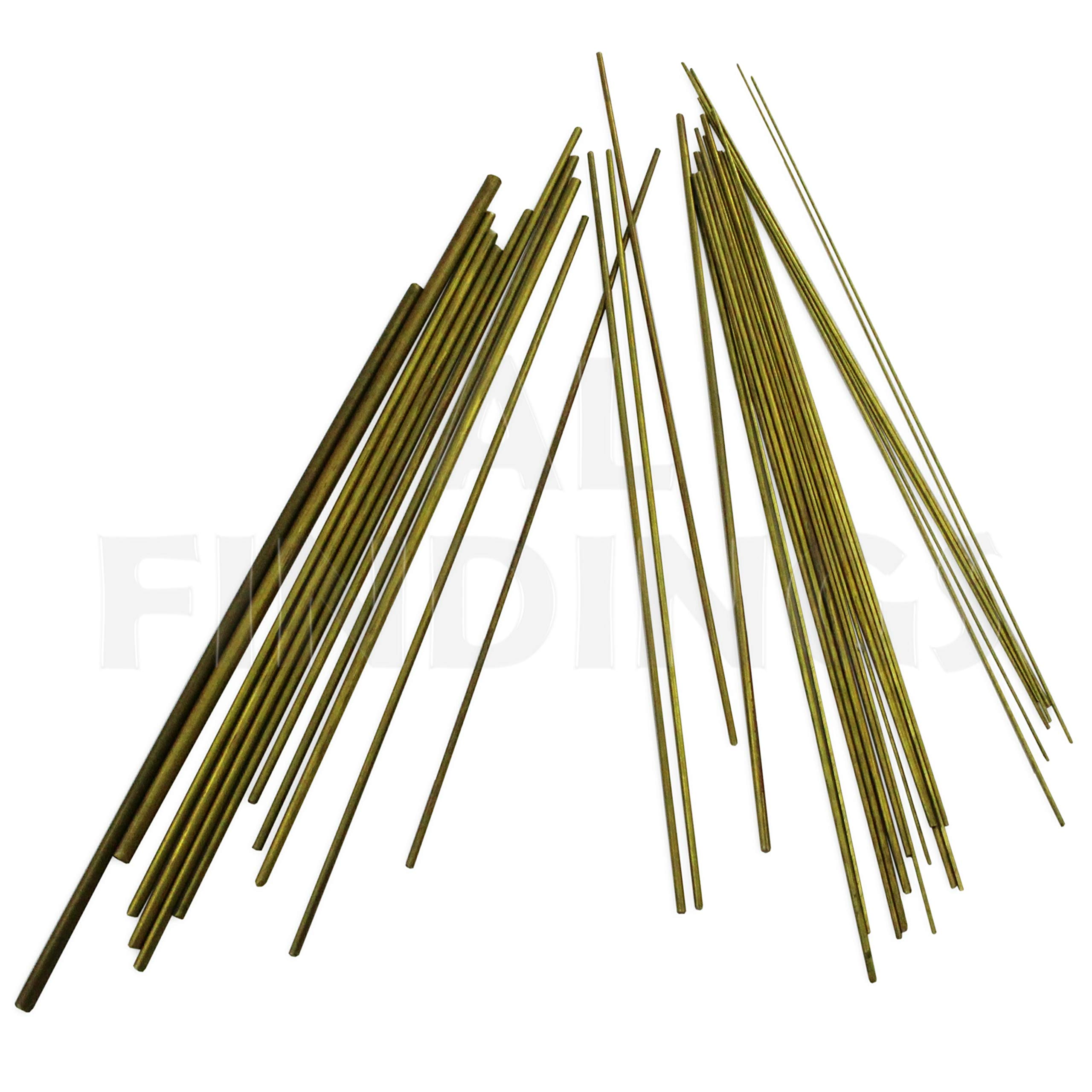 Jewellers Tools 30+Pcs Brass Bushing Wire : for Clocks 0.2 MM Up to 4.0 MM Clock Watch Tool Multicolor (120)