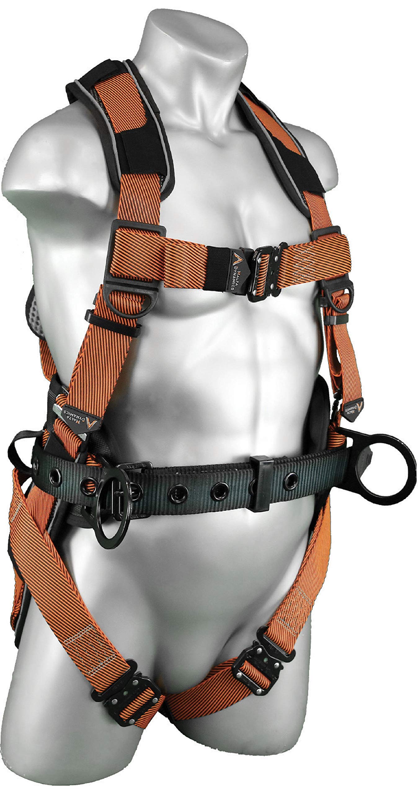 Malta DynamicsWarthog Comfort MAXX Construction Harness with Belt, Side D-Rings and Additional Padding