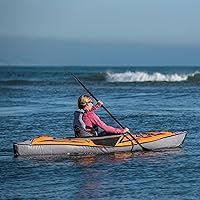 Vista 6 de Advanced Elements - AdvancedFrame Sport Inflatable Kayak - Lightweight Day Touring Kayak with Bag and Pump