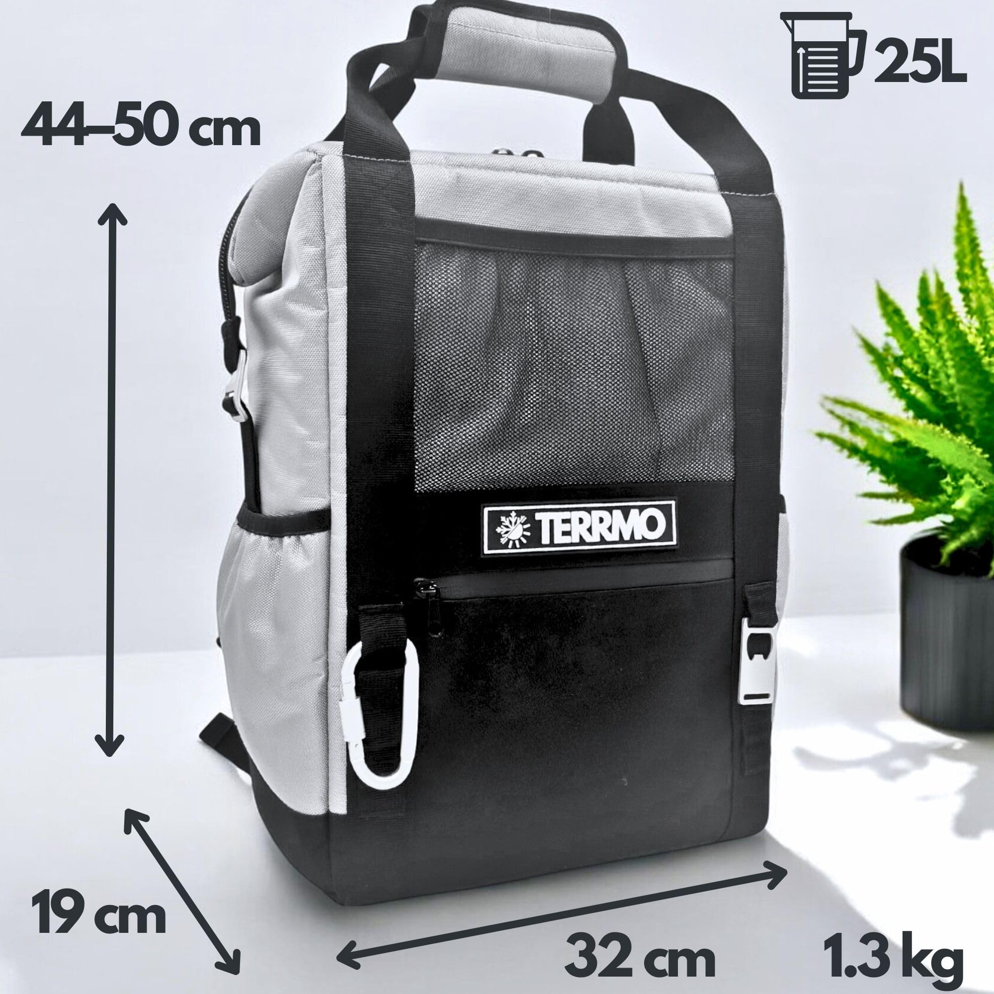 EPIC 25 BP – Zaino Termico 25L con Isolamento Extra Spesso 20mm | Raffreddamento a Lunga Durata 24–48h+ | Zaino Frigo Per Viaggi, Escursionismo, Campeggio e Avventure Outdoor