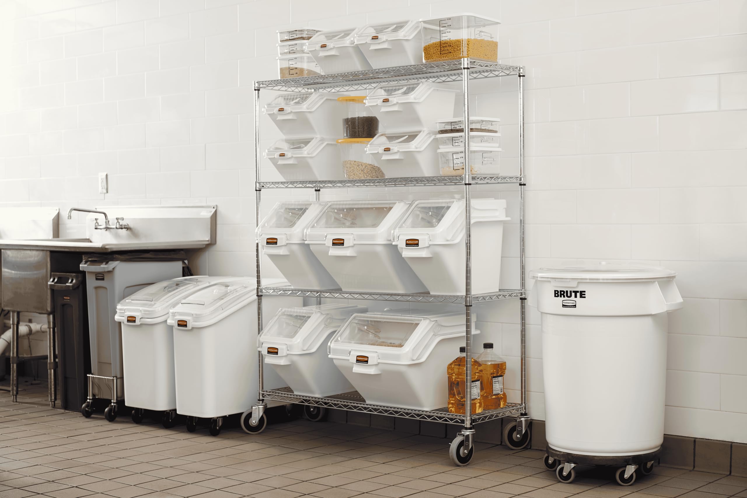 Amazon.co.jp: ラバーメイド(Rubbermaid) イングリディエントビン 3600