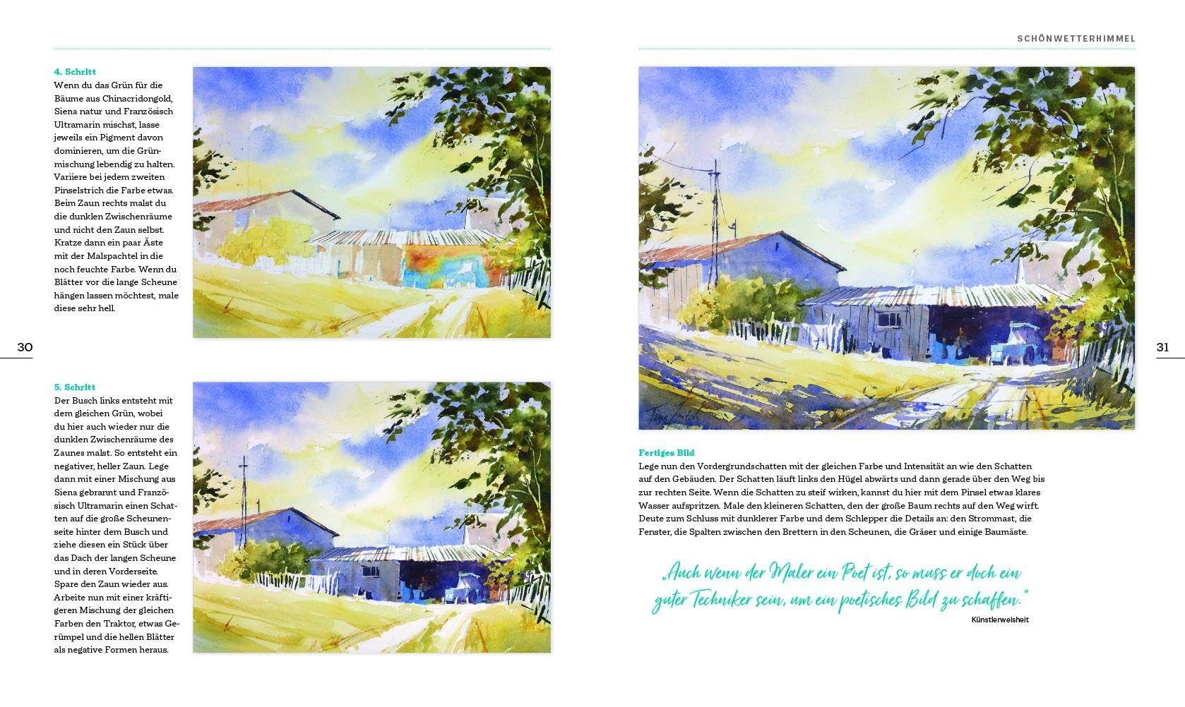 Mein Atelier Aquarellmalerei - Himmel & Wolken: Stimmungsvolle Bilder Step by Step malen