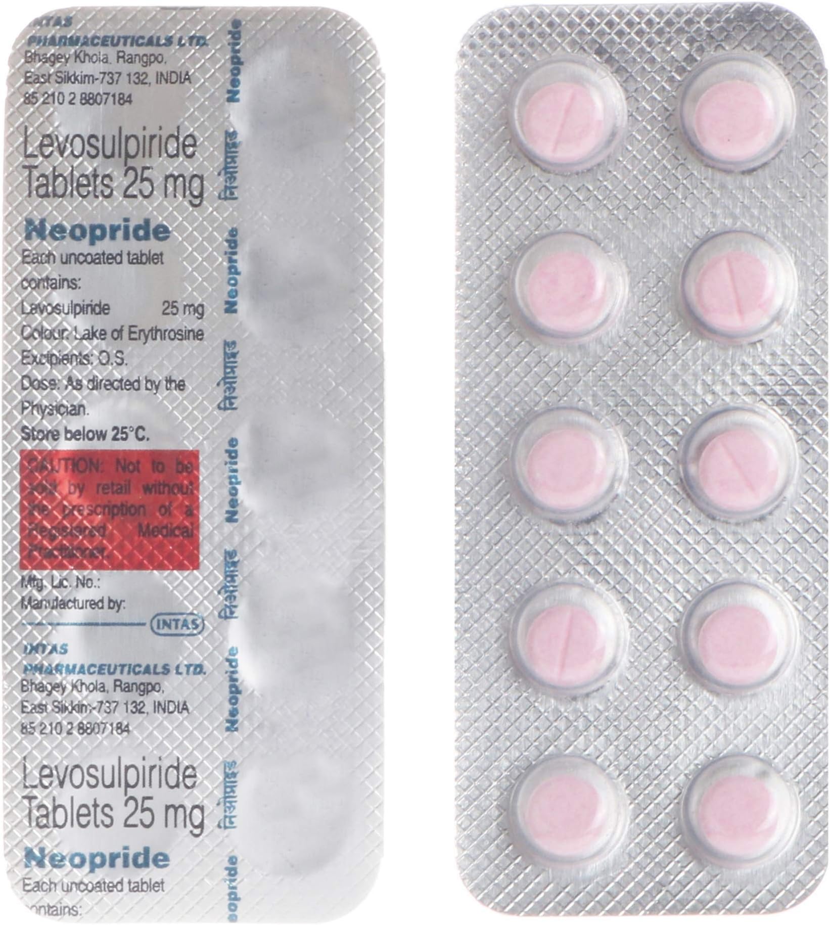 Neopride - Strip of 10 Tablets