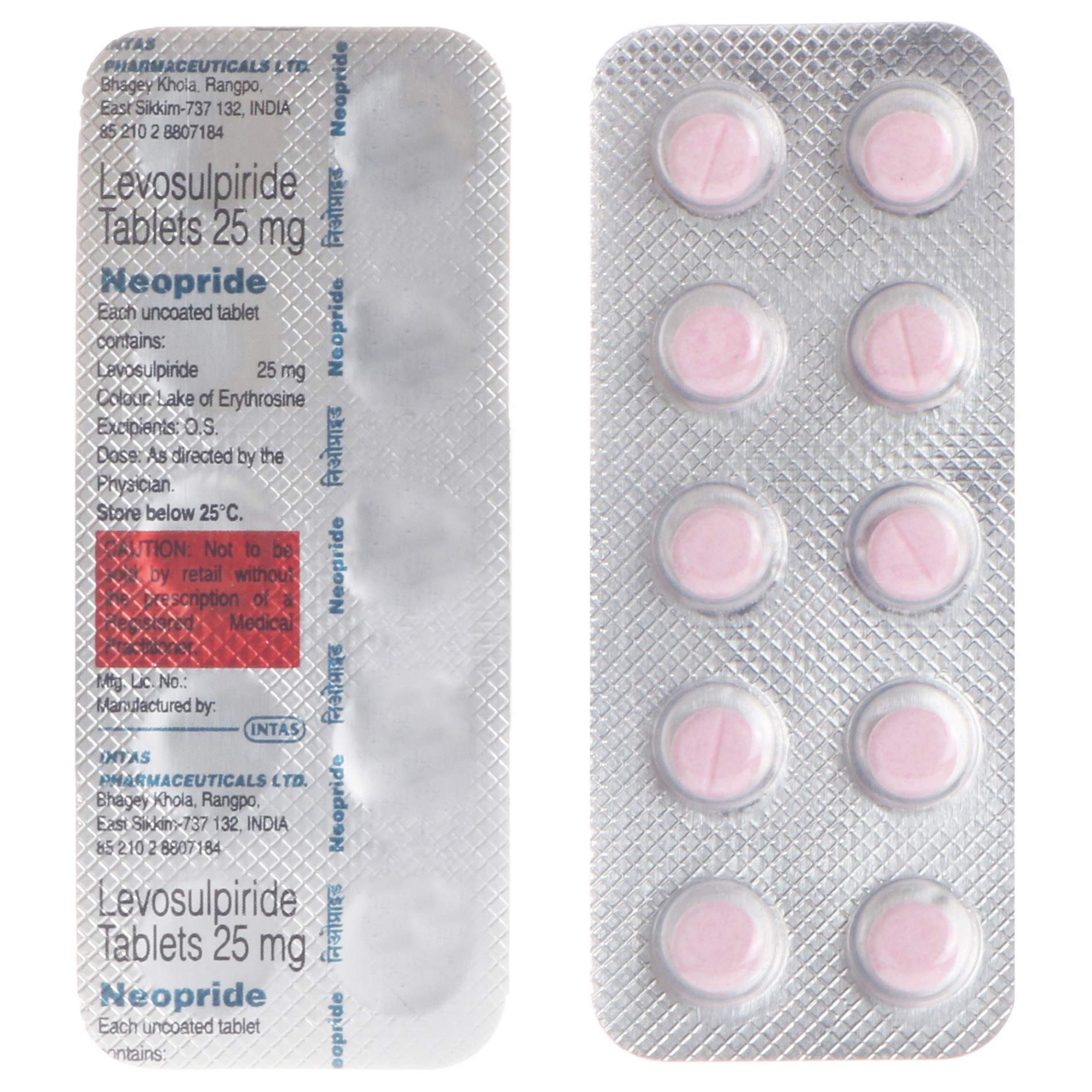 Neopride - Strip of 10 Tablets