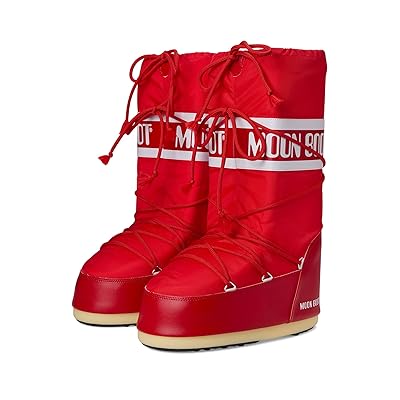 MOON BOOT Icon Nylon Boots Red