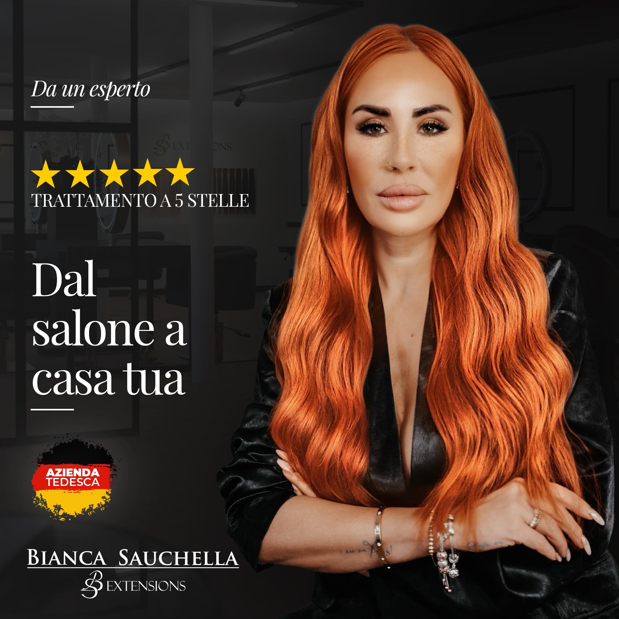 Olio per Capelli – Elisir all’Olio di Argan con Vitamine e Protezione Calore, Nutriente e Illuminante, per Capelli Naturali ed Extension, Senza Solfati e Parabeni, 100 ml