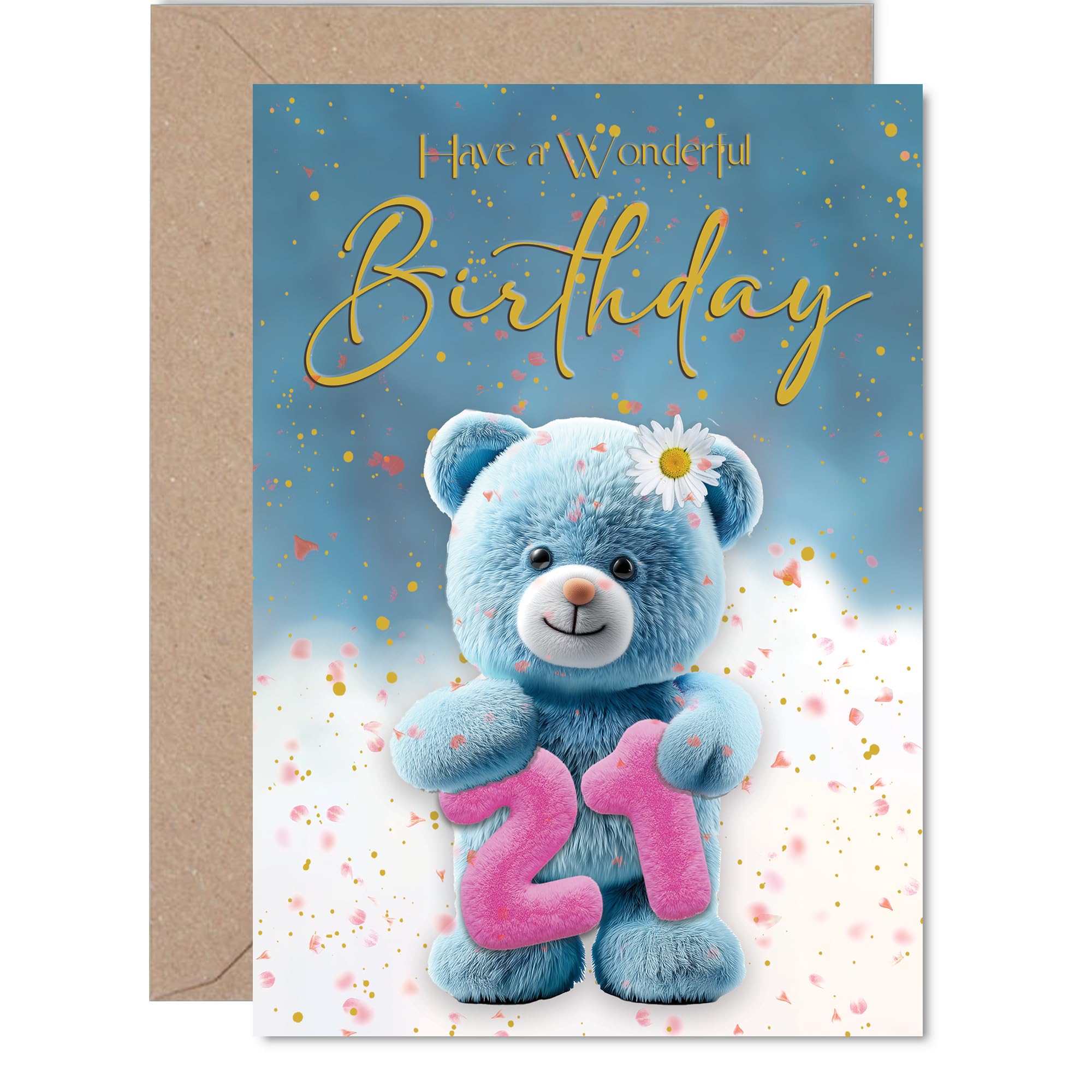 Milestone 21st Birthday Card, Celebrate Turning 21 in Style