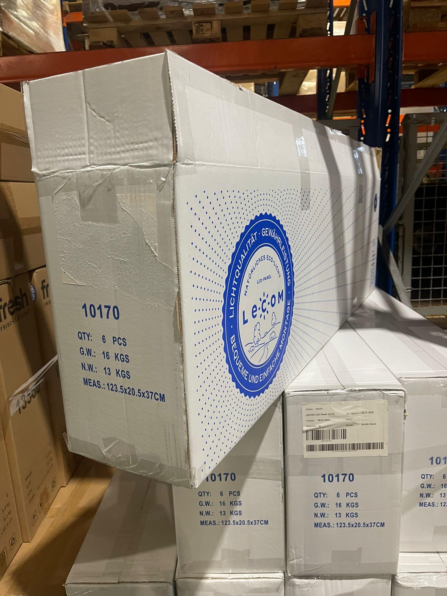LECOM 2x LED Panel 120x30 Neutralweiß 4000K LED Rasterleuchte Flach 0,9cm | LED Deckenleuchte flimmerfrei für Rasterdecken. Ideal für Büro, Flur, Besprechungsraum und Empfangsbereich. Ultra dünn 0,9cm.