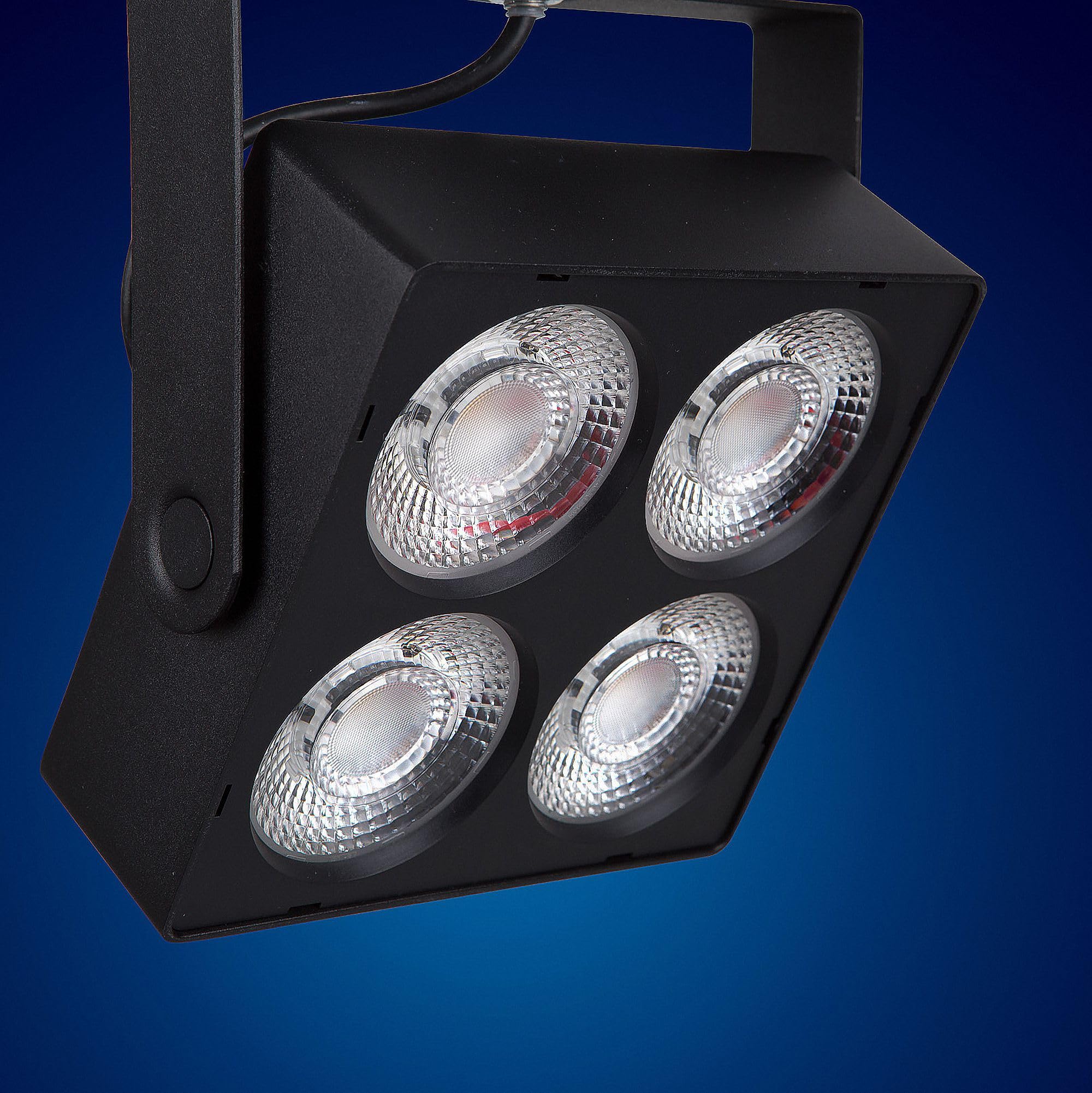 Mextronic 3-Phasen-LED-Strahler für Stromschienen LED 3 Phasen Strahler MATRIX-B 40W Neutralweiß für Schienensystem