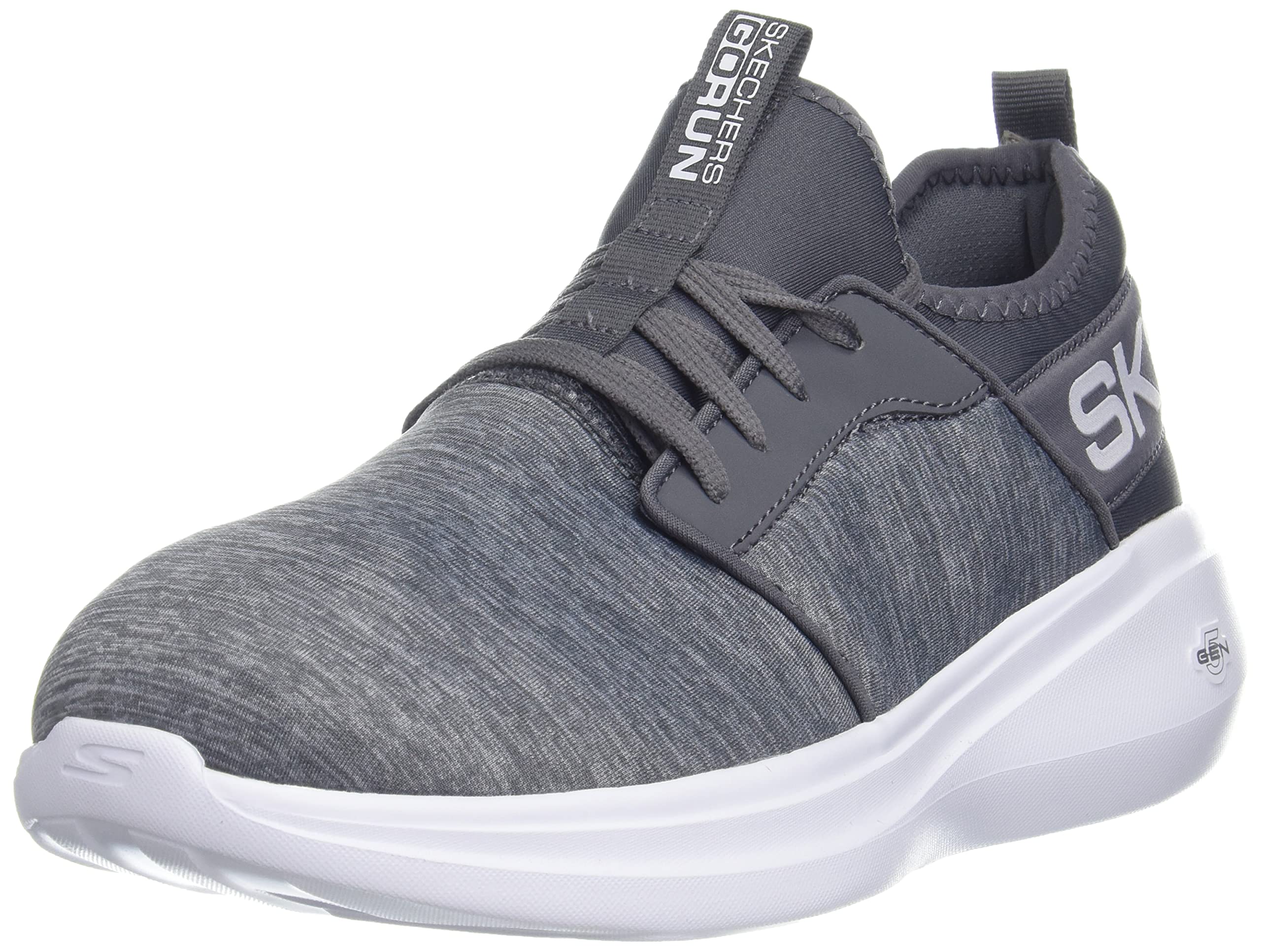 Skechers Mens GO Run Fast - ALULIGHT Gray/White Running Shoe - 8 UK (220047) (B08DW7LV9R) Amazon Price History, Amazon Price Tracker