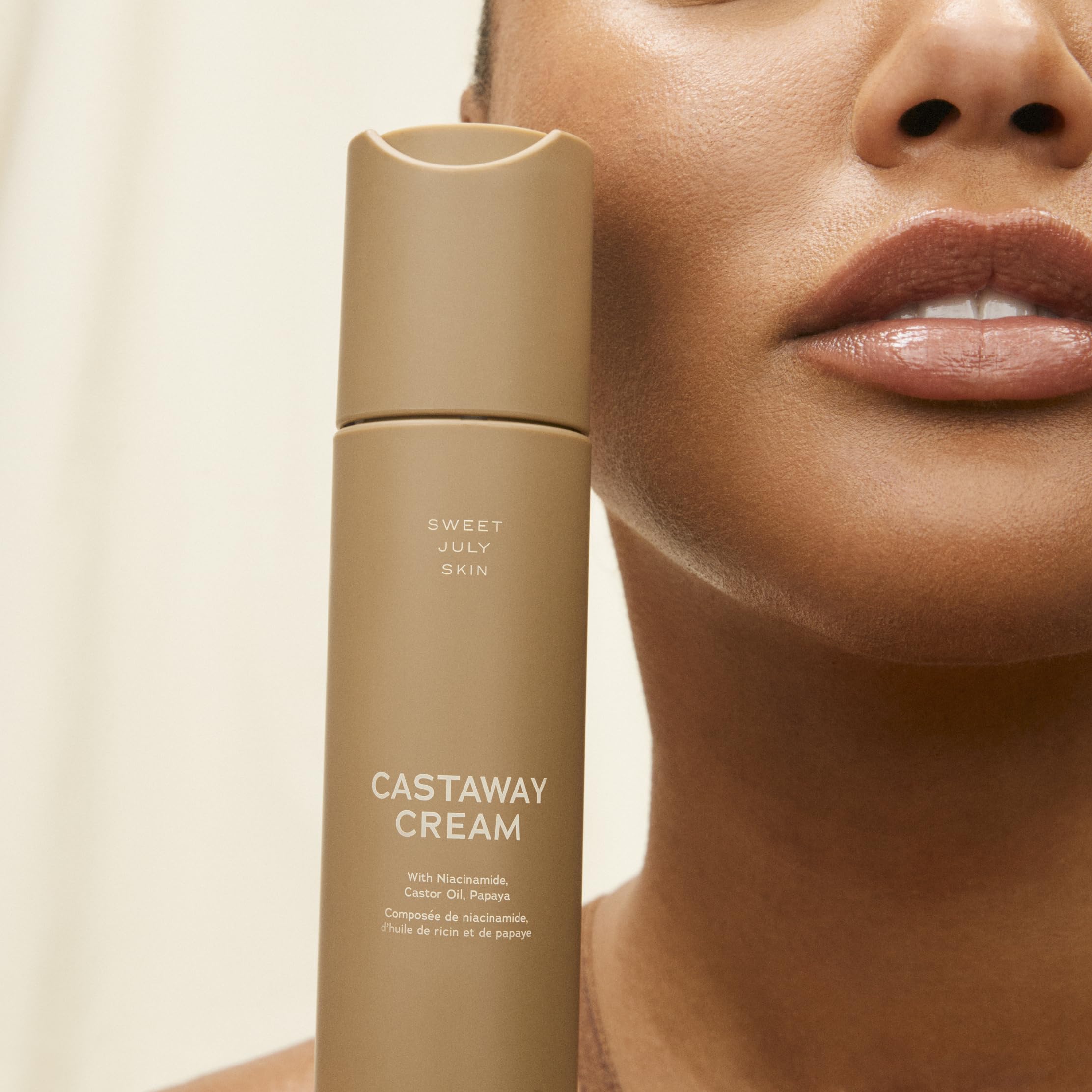 SWEET JULY SKIN Castaway Cream Daily Face Moisturizer with Niacinamide